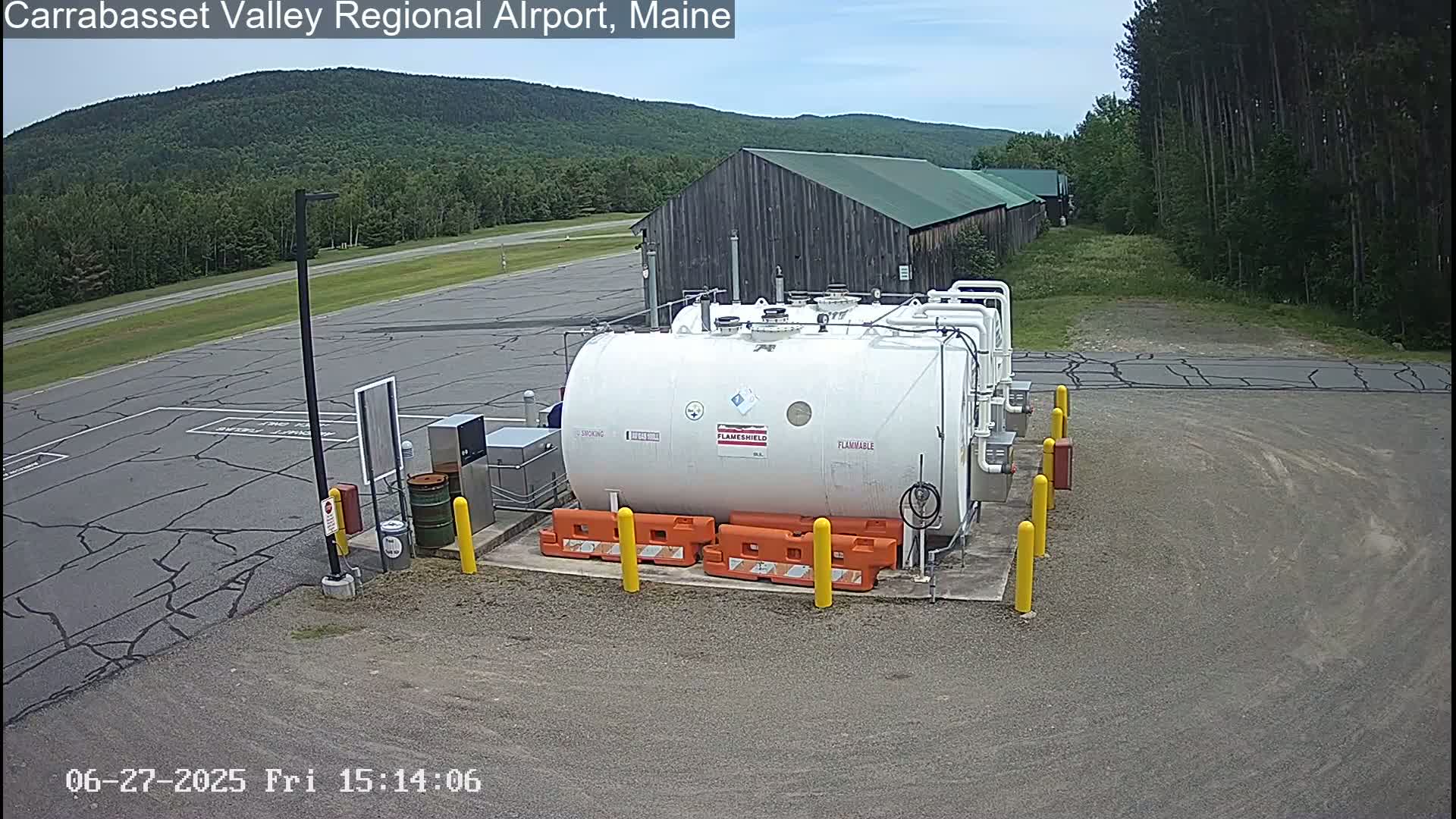 Kingsfield, Carrabassett Valley, Sugarloaf Regional Airport Live Cam - Kingsfield, Franklin, Maine, USA
