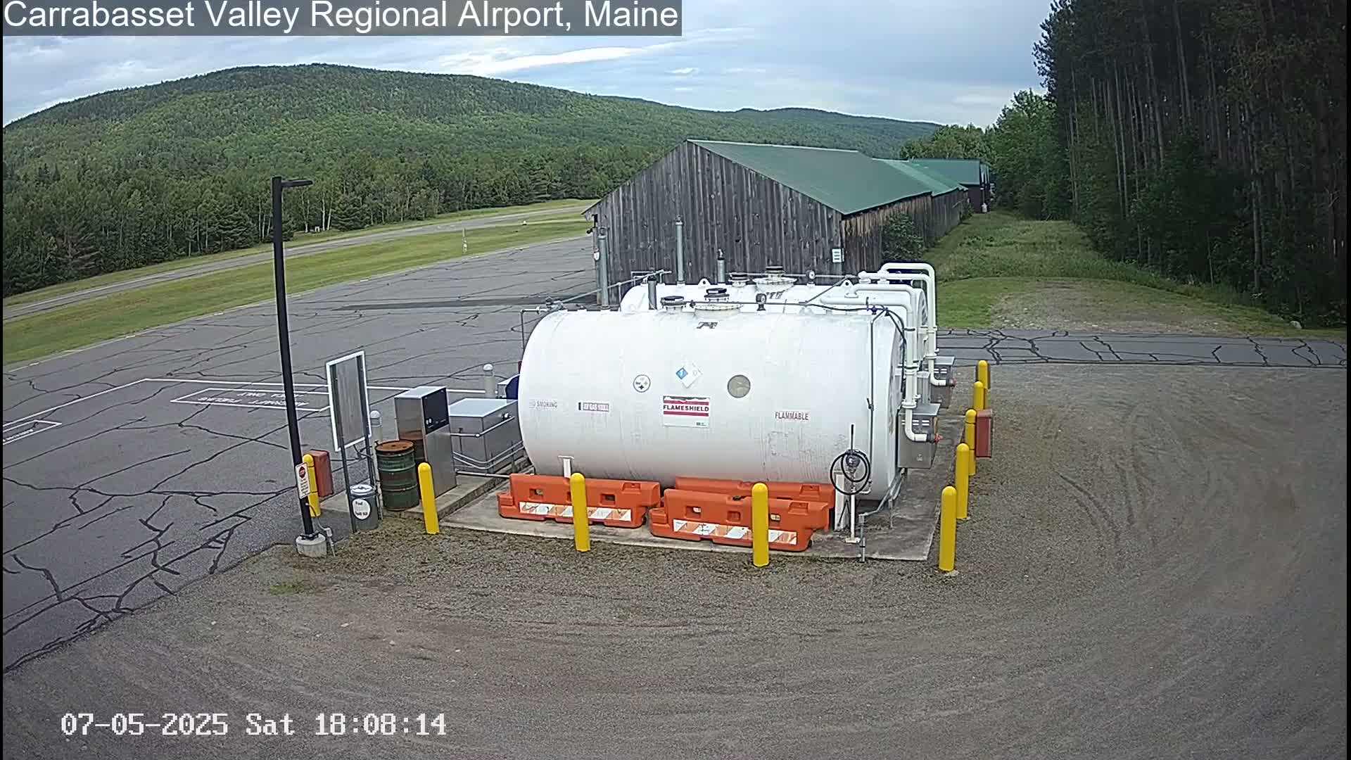 Kingsfield, Carrabassett Valley, Sugarloaf Regional Airport Live Cam - Kingsfield, Franklin, Maine, USA