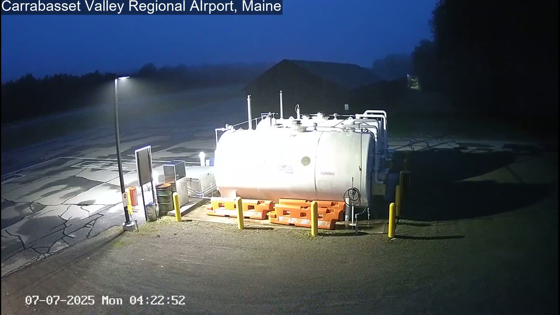 Kingsfield, Carrabassett Valley, Sugarloaf Regional Airport Live Cam - Kingsfield, Franklin, Maine, USA