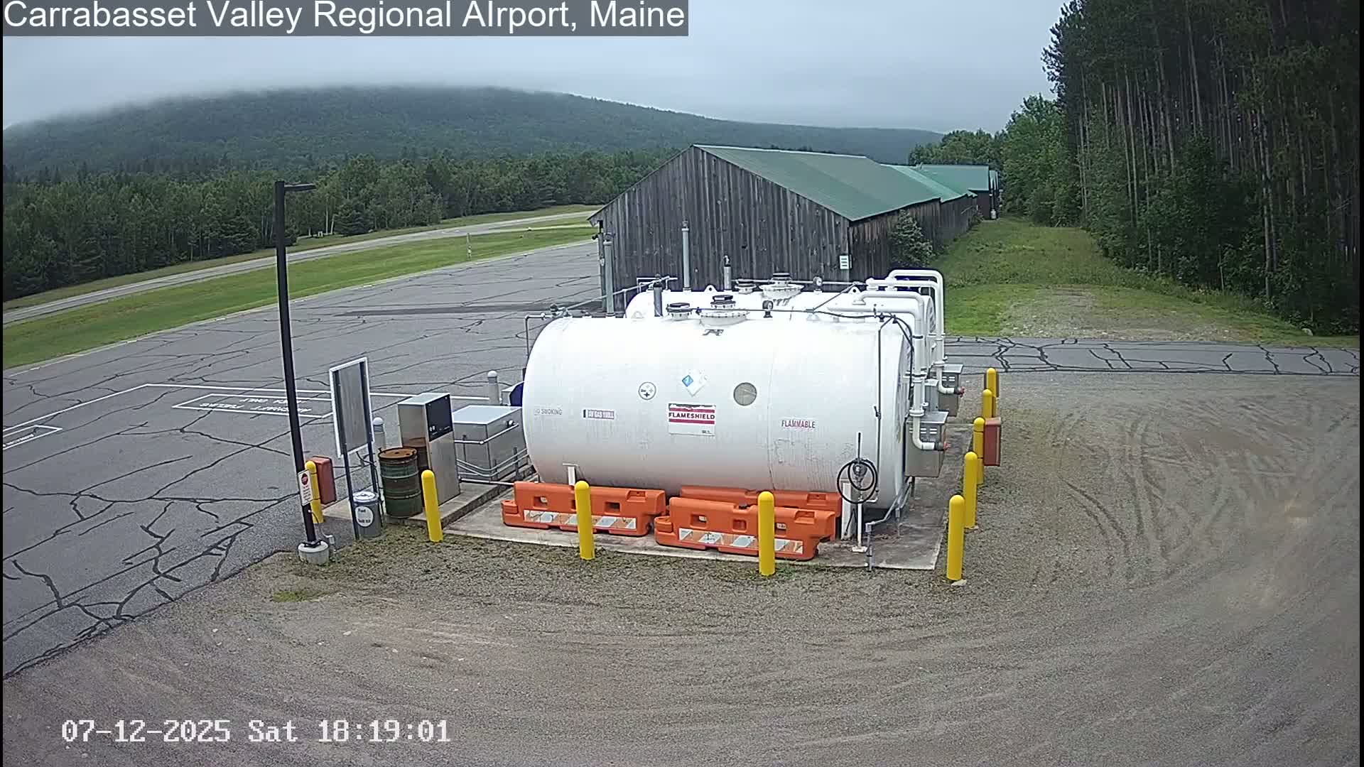 Kingsfield, Carrabassett Valley, Sugarloaf Regional Airport Live Cam - Kingsfield, Franklin, Maine, USA