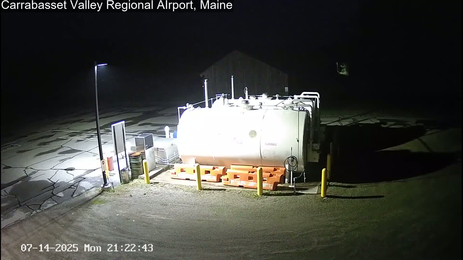 Kingsfield, Carrabassett Valley, Sugarloaf Regional Airport Live Cam - Kingsfield, Franklin, Maine, USA