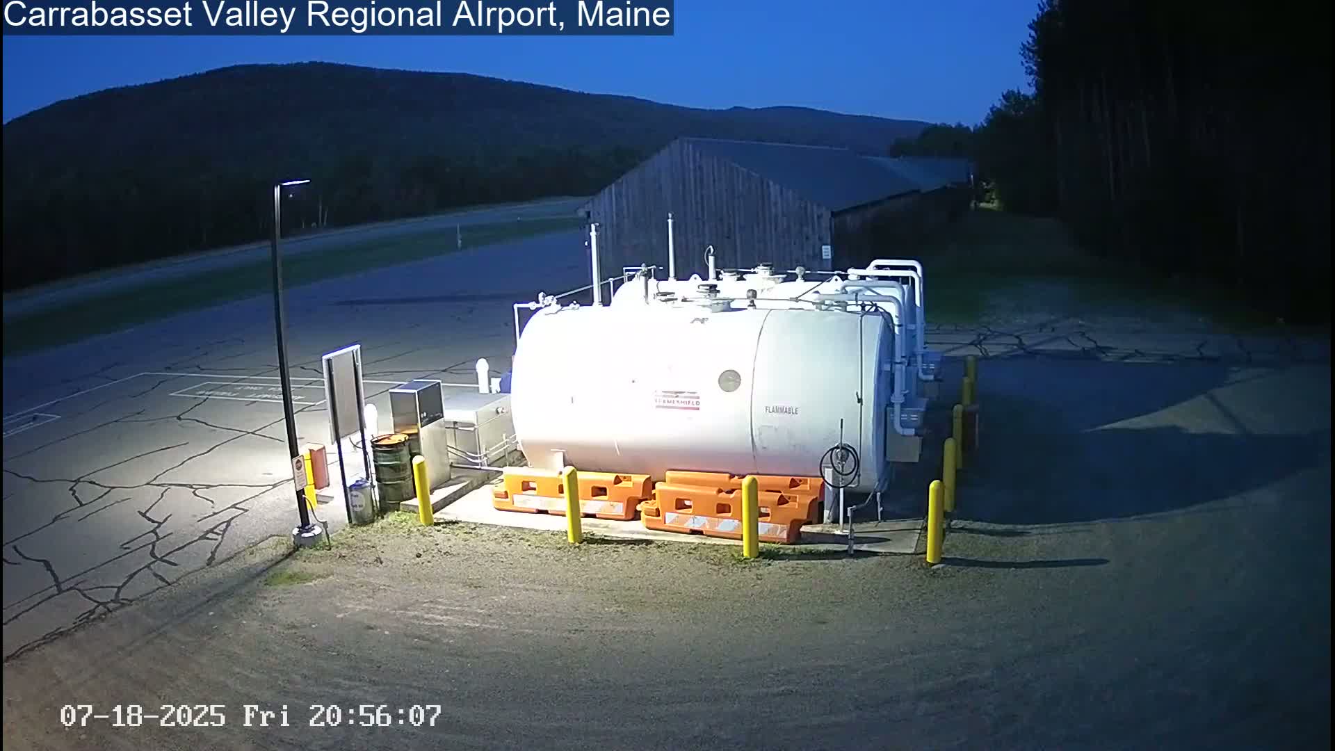 Kingsfield, Carrabassett Valley, Sugarloaf Regional Airport Live Cam - Kingsfield, Franklin, Maine, USA