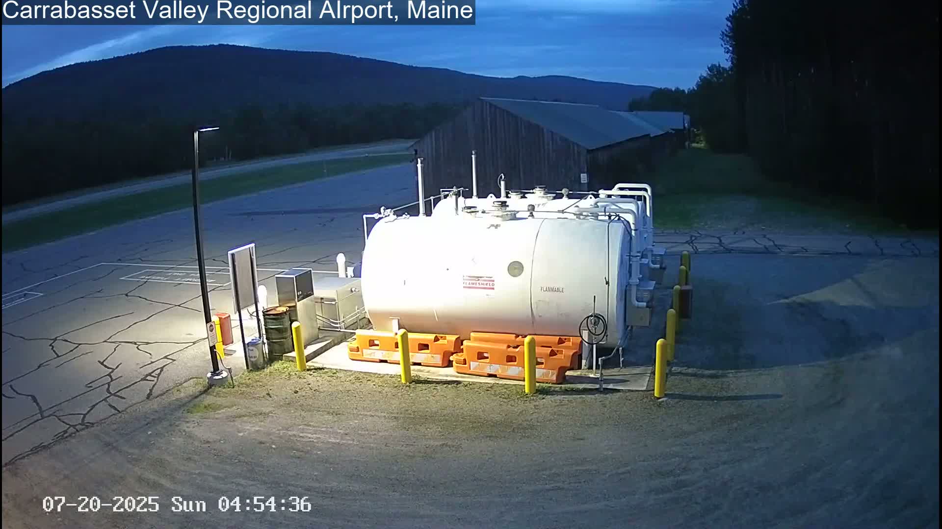 Kingsfield, Carrabassett Valley, Sugarloaf Regional Airport Live Cam - Kingsfield, Franklin, Maine, USA