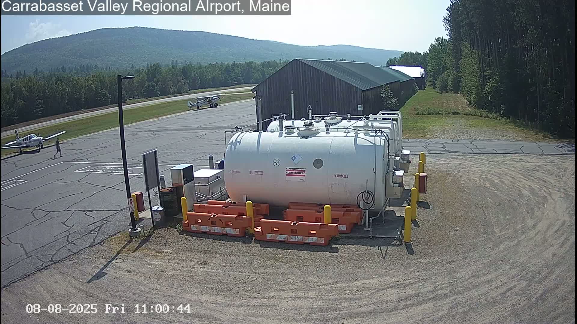 Kingsfield, Carrabassett Valley, Sugarloaf Regional Airport Live Cam - Kingsfield, Franklin, Maine, USA