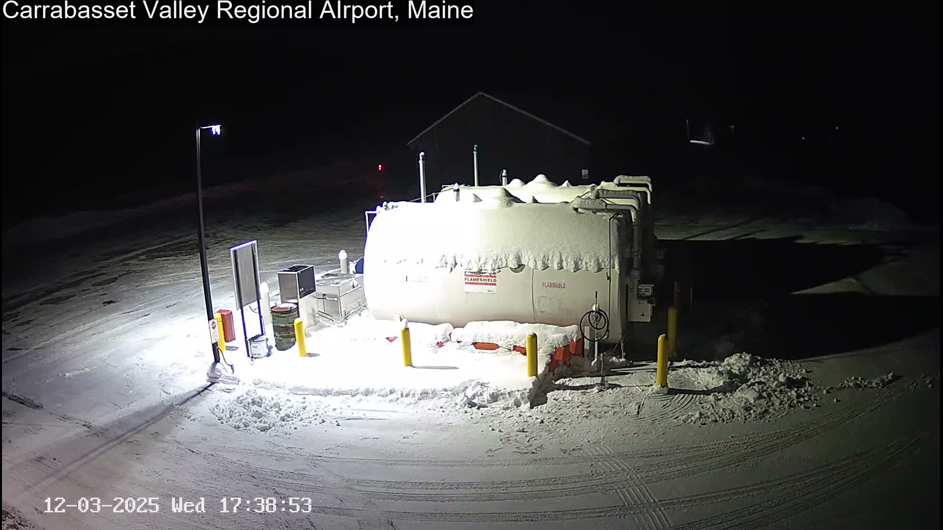 Kingsfield, Carrabassett Valley, Sugarloaf Regional Airport Live Cam - Kingsfield, Franklin, Maine, USA