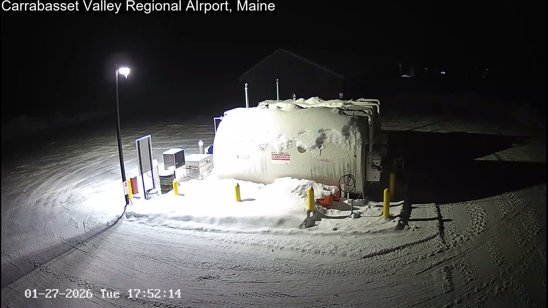 Kingsfield, Carrabassett Valley, Sugarloaf Regional Airport Live Cam - Kingsfield, Franklin, Maine, USA
