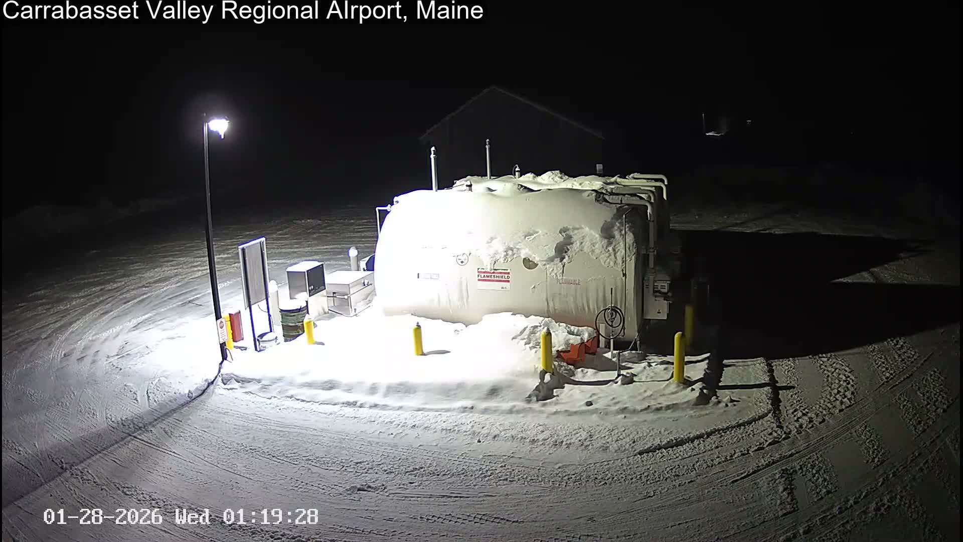 Kingsfield, Carrabassett Valley, Sugarloaf Regional Airport Live Cam - Kingsfield, Franklin, Maine, USA
