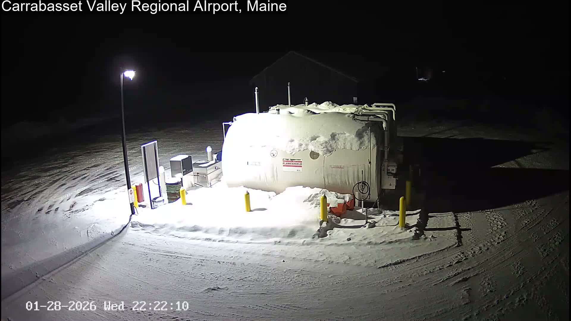 Kingsfield, Carrabassett Valley, Sugarloaf Regional Airport Live Cam - Kingsfield, Franklin, Maine, USA