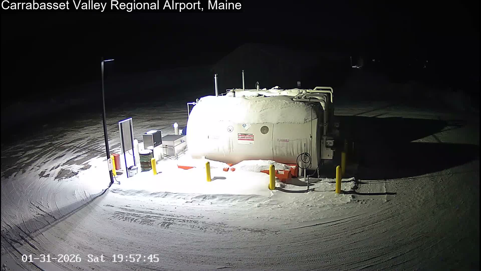 Kingsfield, Carrabassett Valley, Sugarloaf Regional Airport Live Cam - Kingsfield, Franklin, Maine, USA