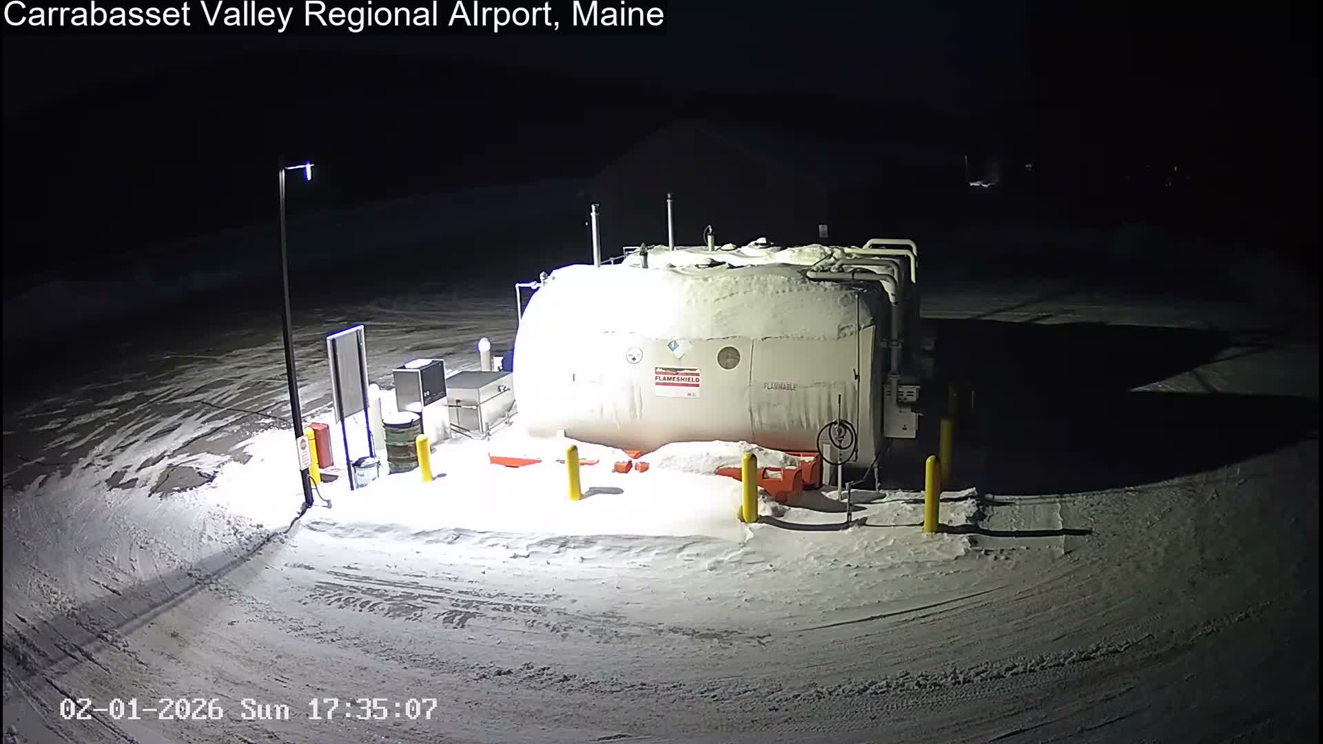 Kingsfield, Carrabassett Valley, Sugarloaf Regional Airport Live Cam - Kingsfield, Franklin, Maine, USA