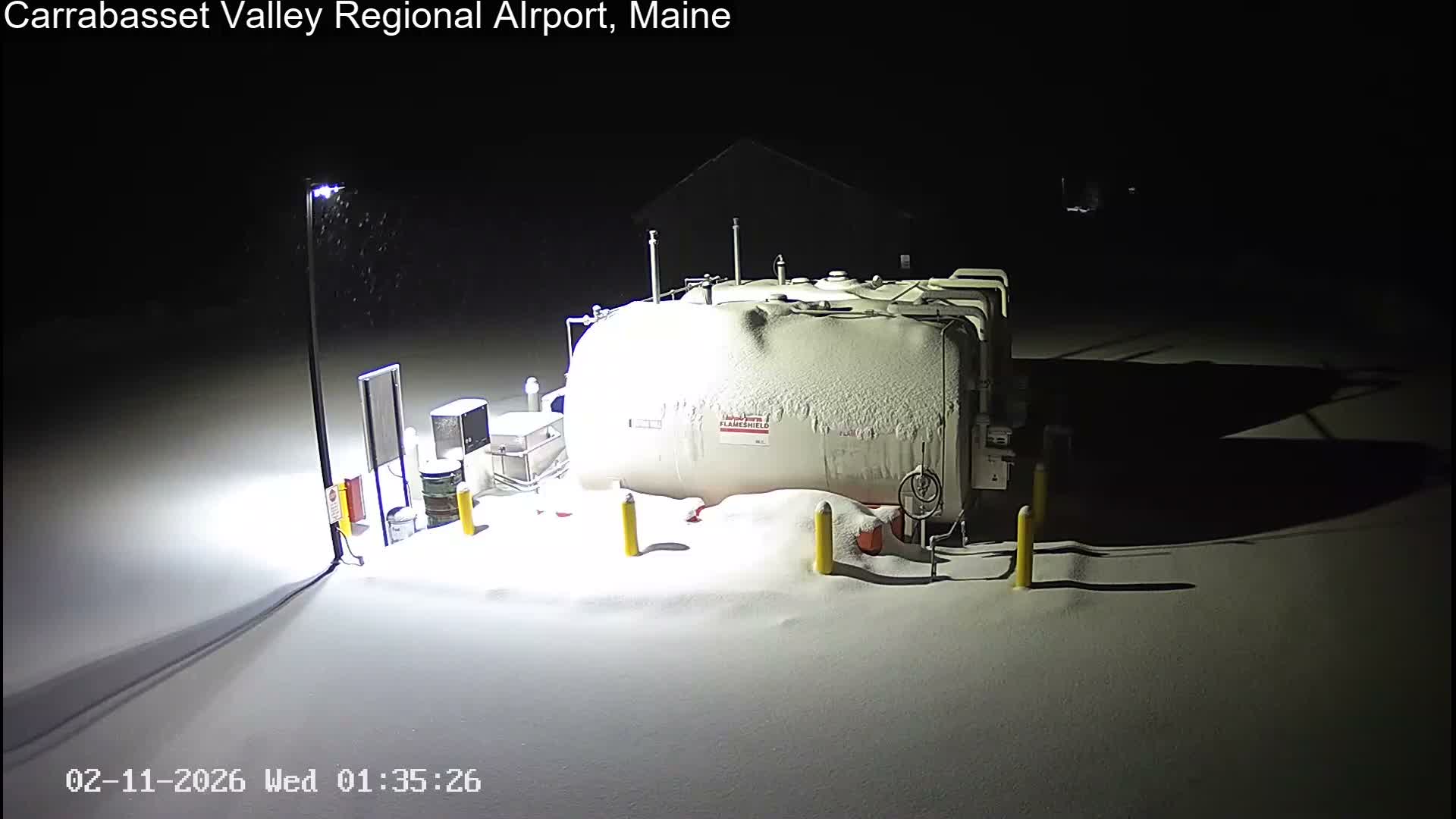 Kingsfield, Carrabassett Valley, Sugarloaf Regional Airport Live Cam - Kingsfield, Franklin, Maine, USA