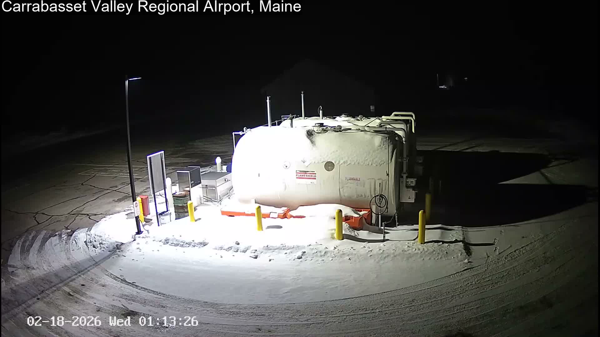 Kingsfield, Carrabassett Valley, Sugarloaf Regional Airport Live Cam - Kingsfield, Franklin, Maine, USA