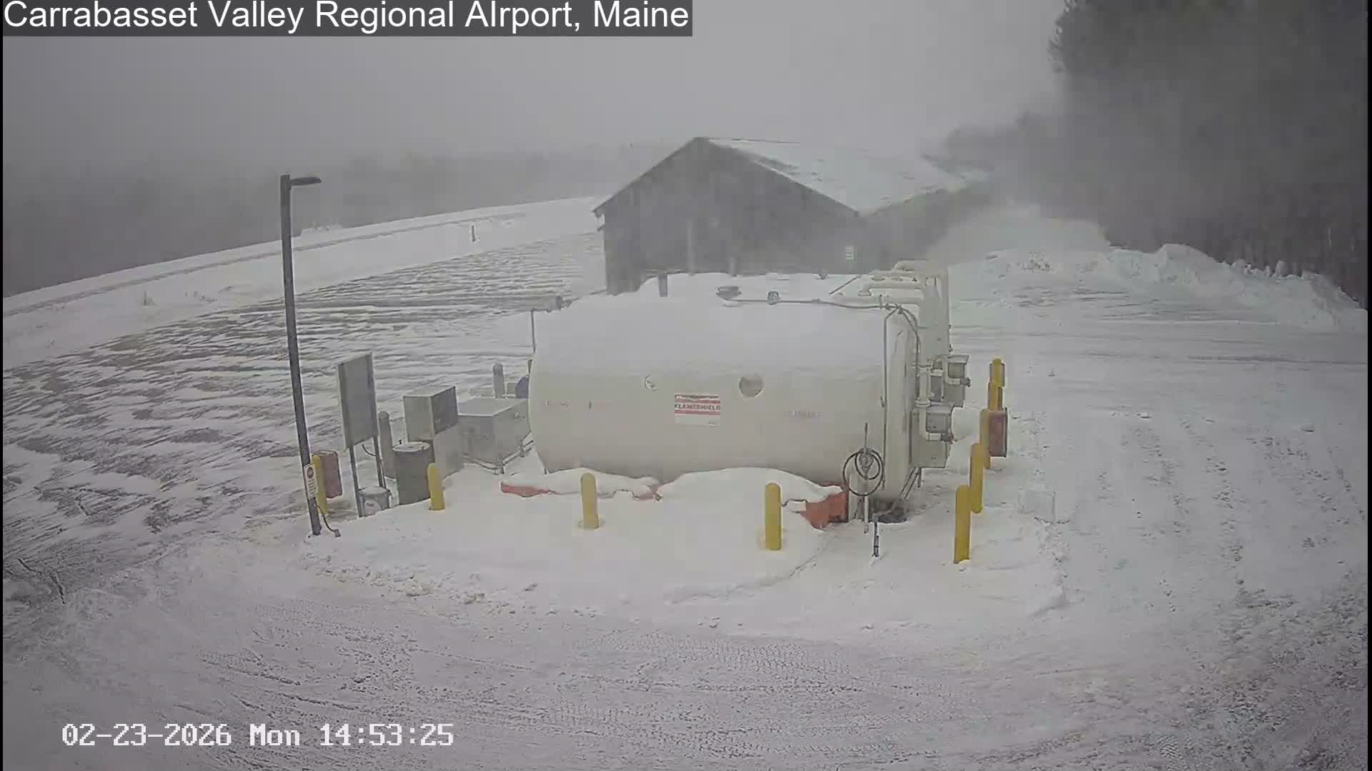 Kingsfield, Carrabassett Valley, Sugarloaf Regional Airport Live Cam - Kingsfield, Franklin, Maine, USA