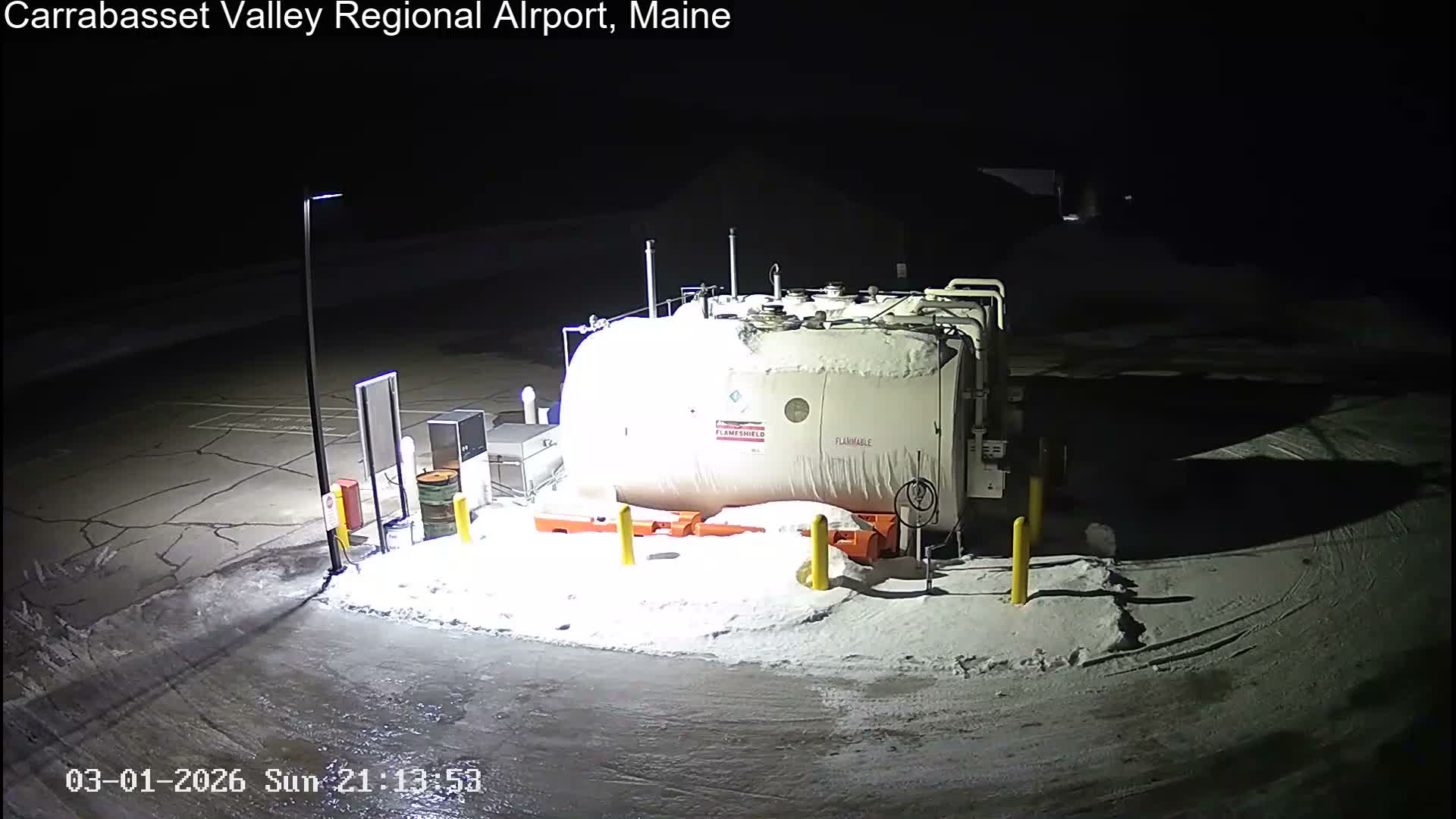 Kingsfield, Carrabassett Valley, Sugarloaf Regional Airport Live Cam - Kingsfield, Franklin, Maine, USA