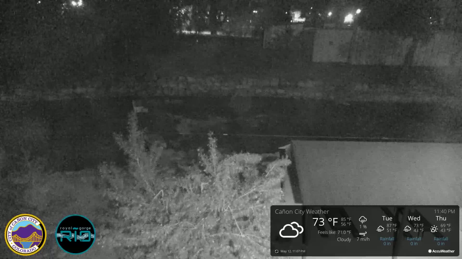 Canon City Arkansas River View Live Cam - Cañon City, Fremont, Colorado, USA