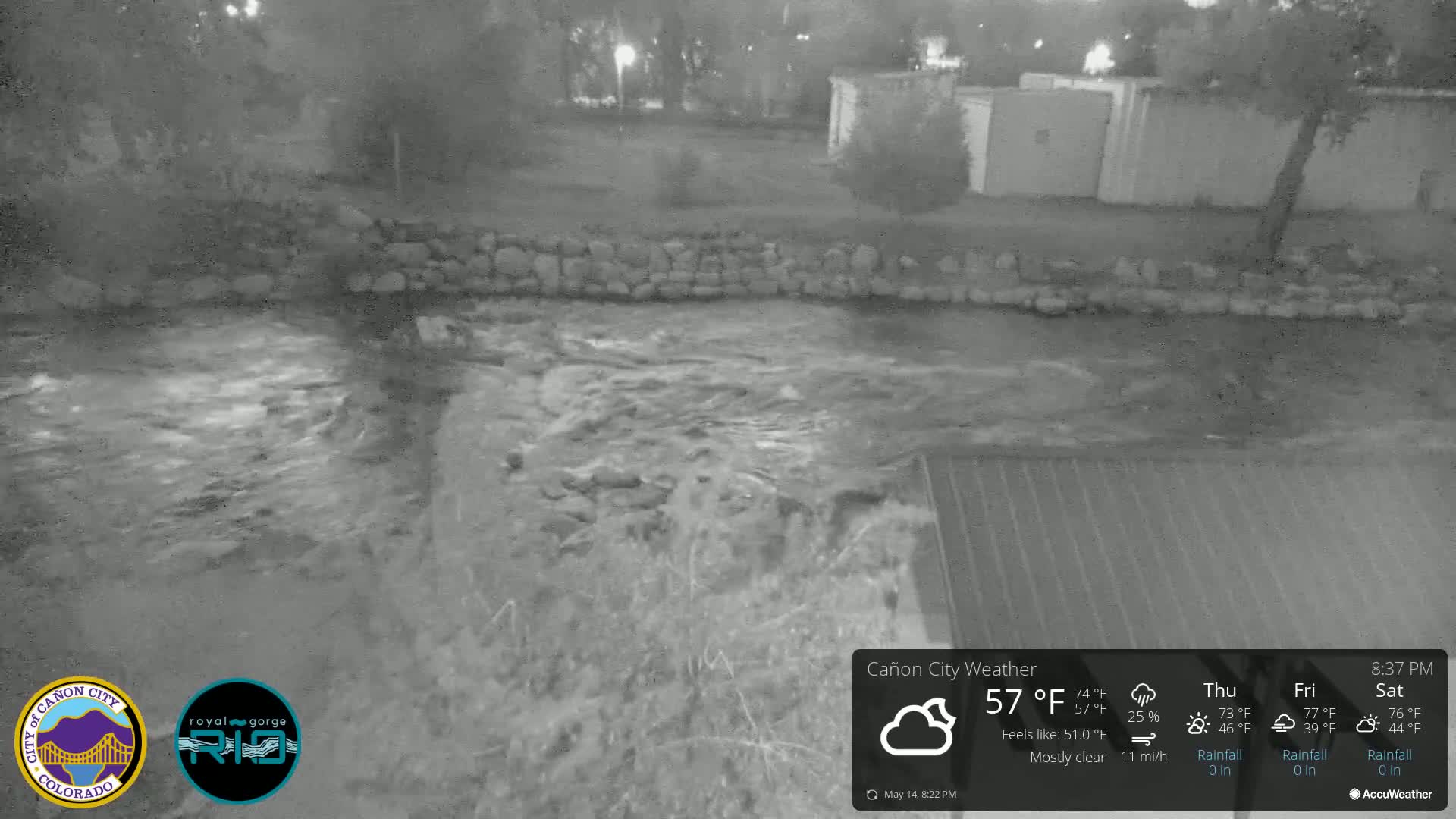 Canon City Arkansas River View Live Cam - Cañon City, Fremont, Colorado, USA