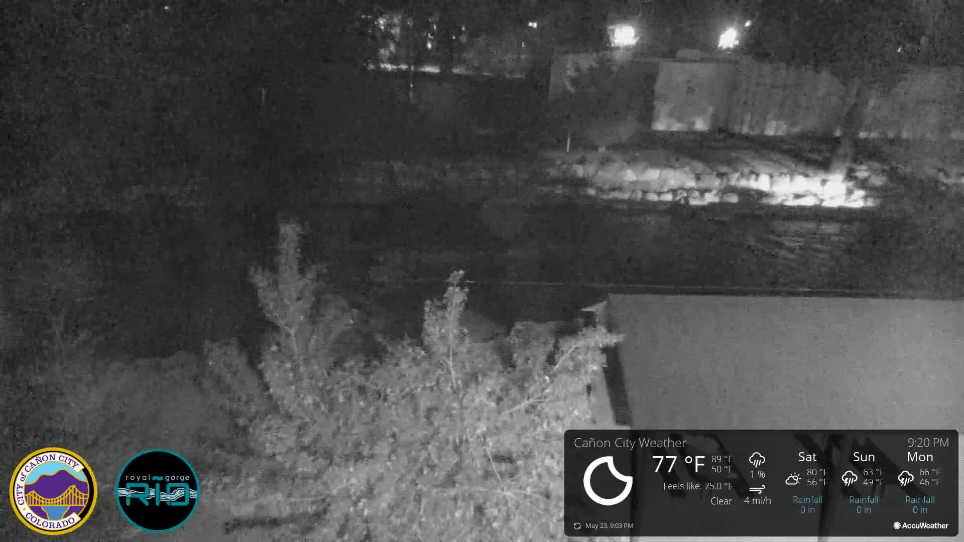 Canon City Arkansas River View Live Cam - Cañon City, Fremont, Colorado, USA