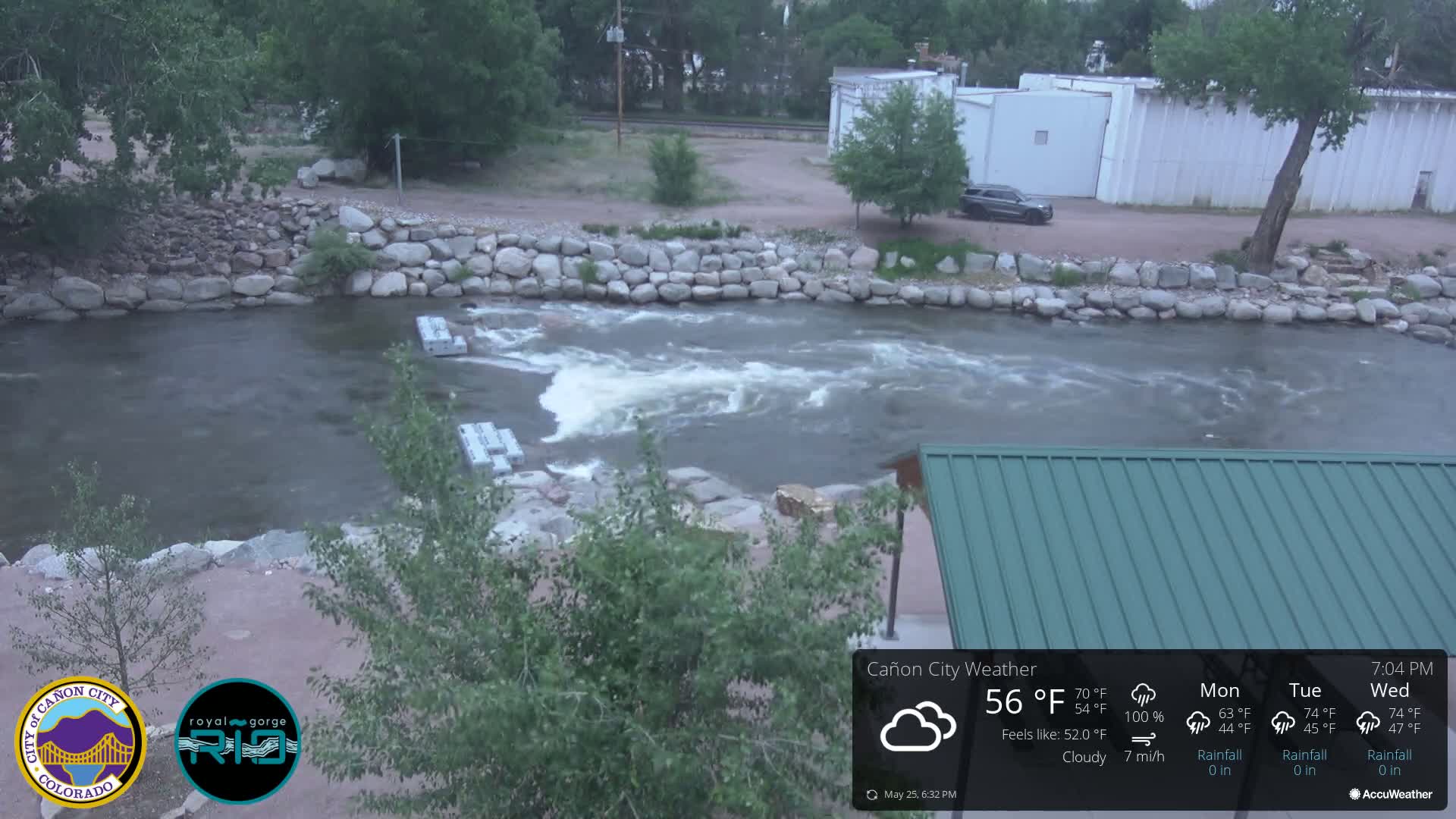 Canon City Arkansas River View Live Cam - Cañon City, Fremont, Colorado, USA