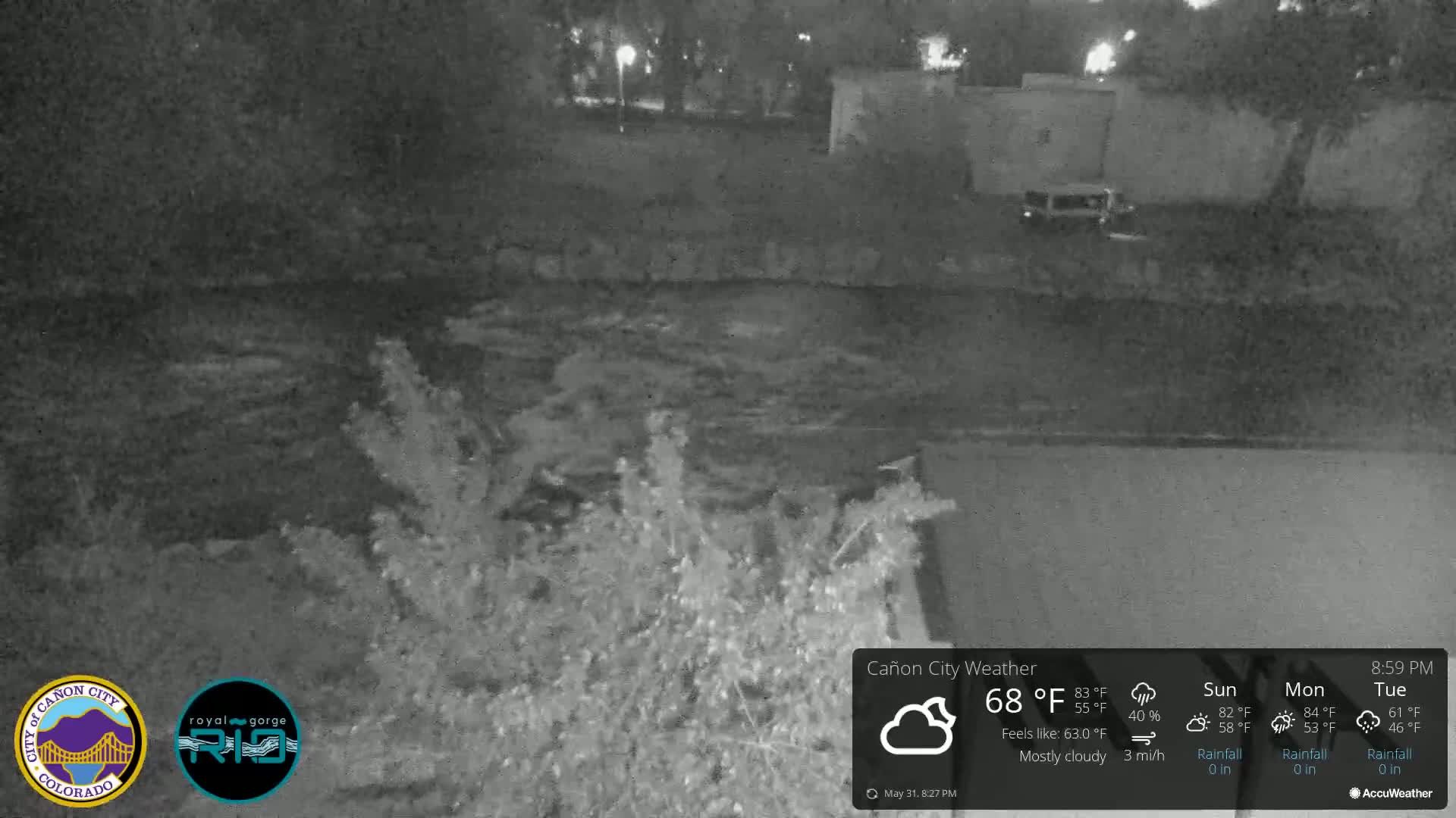 Canon City Arkansas River View Live Cam - Cañon City, Fremont, Colorado, USA