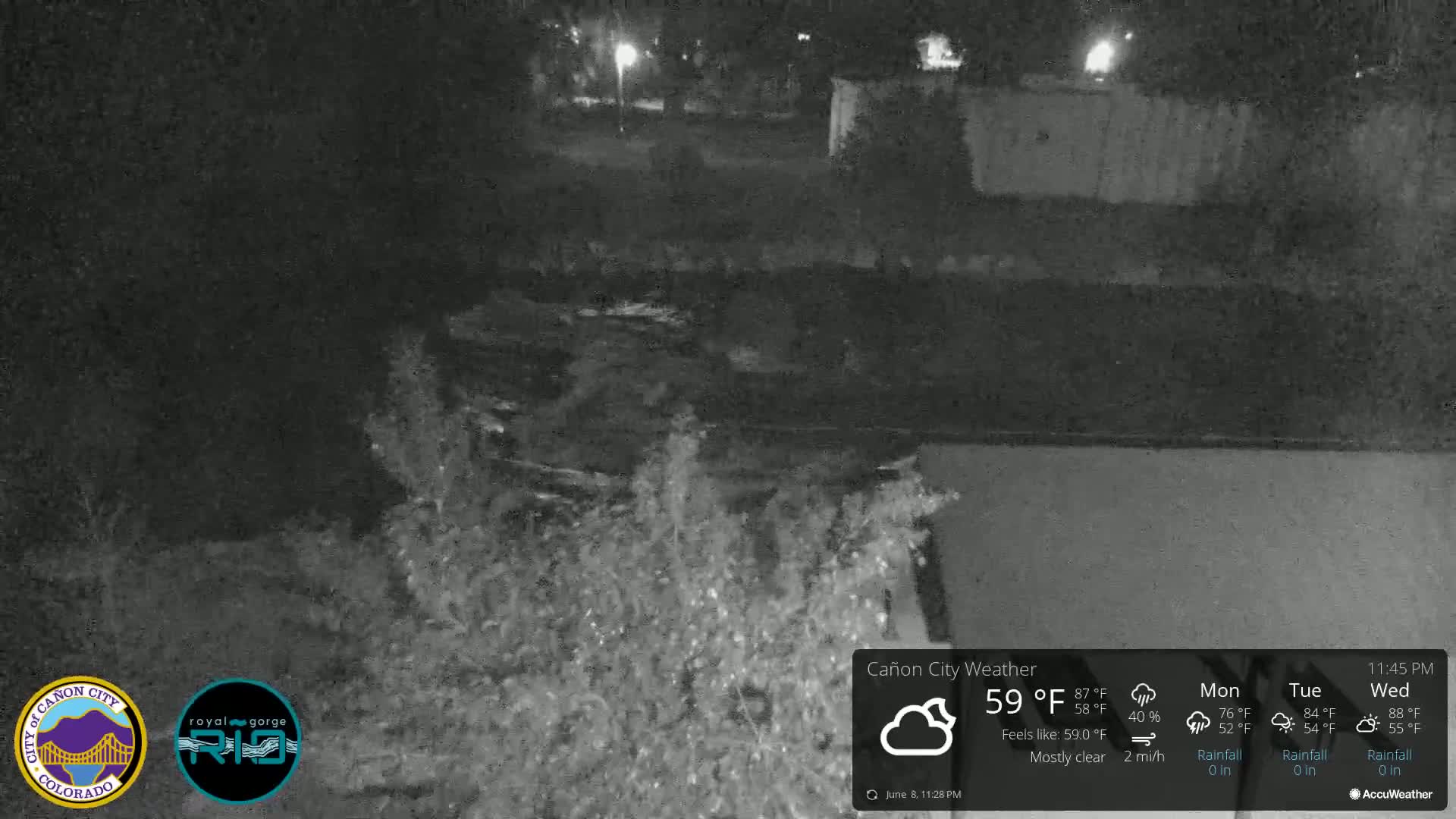 Canon City Arkansas River View Live Cam - Cañon City, Fremont, Colorado, USA