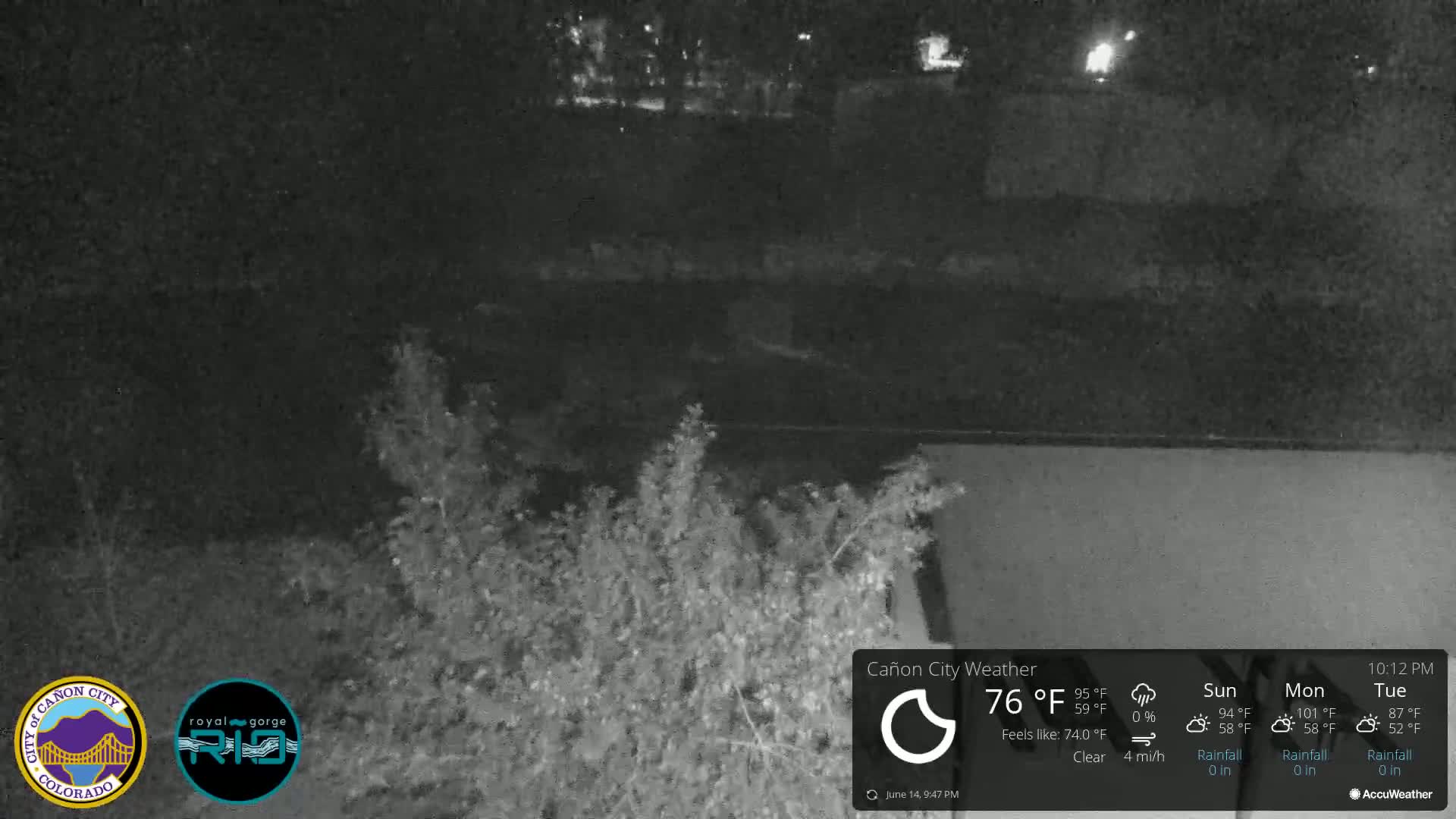 Canon City Arkansas River View Live Cam - Cañon City, Fremont, Colorado, USA