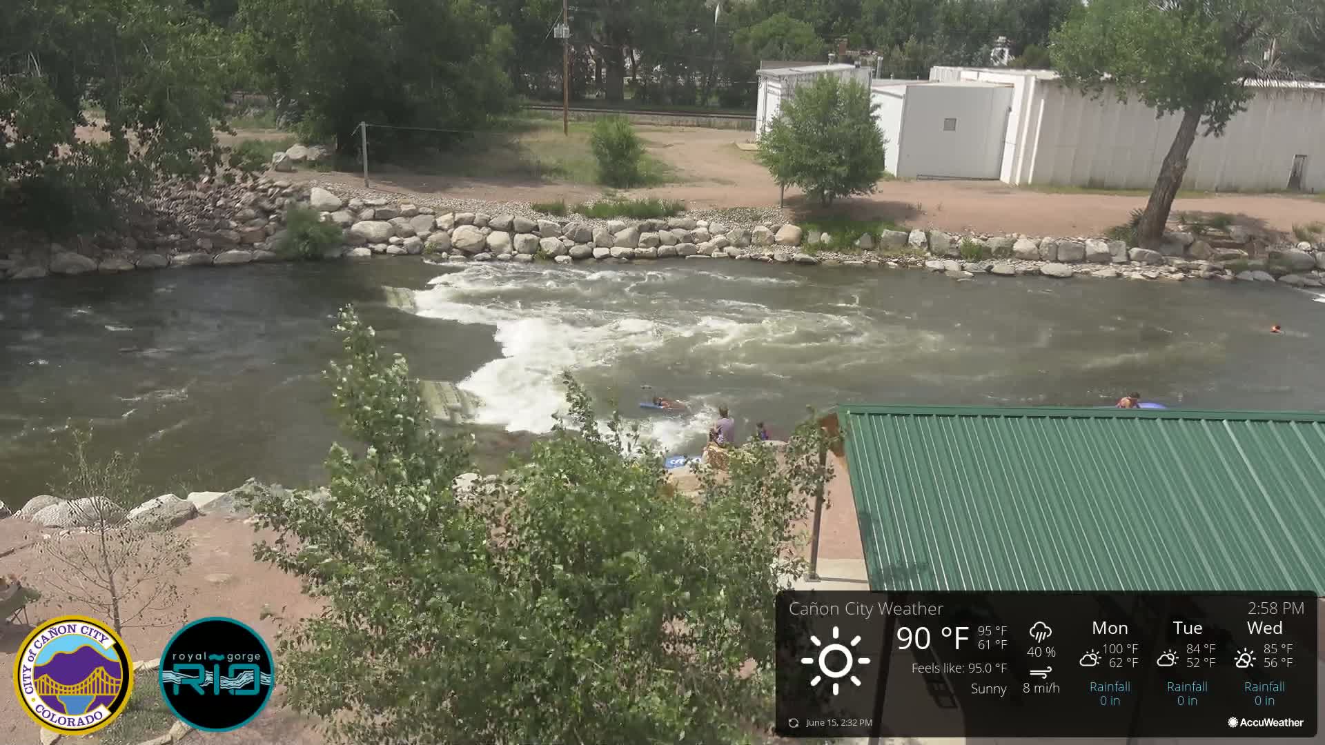 Canon City Arkansas River View Live Cam - Cañon City, Fremont, Colorado, USA