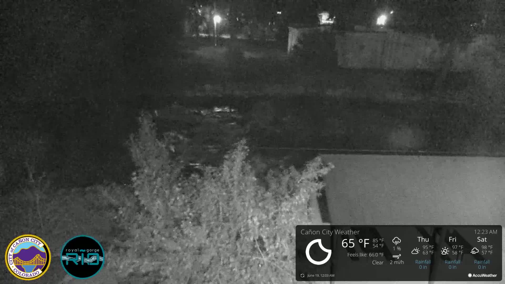 Canon City Arkansas River View Live Cam - Cañon City, Fremont, Colorado, USA