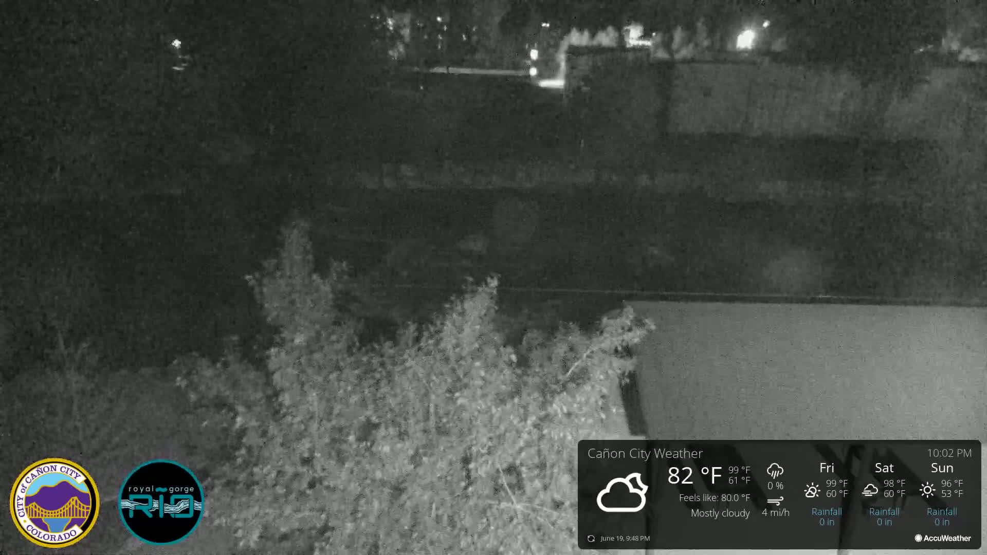 Canon City Arkansas River View Live Cam - Cañon City, Fremont, Colorado, USA