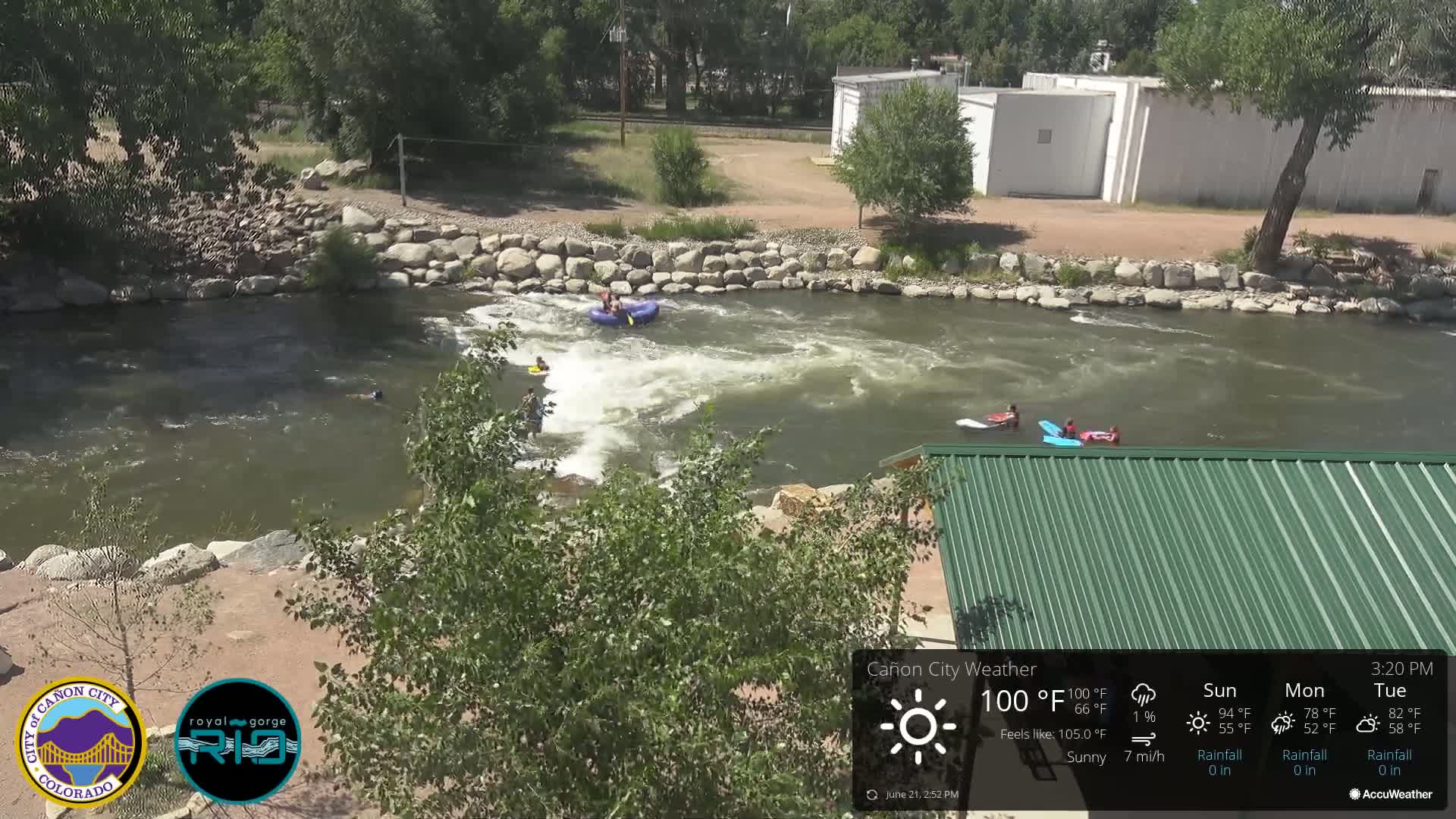 Canon City Arkansas River View Live Cam - Cañon City, Fremont, Colorado, USA