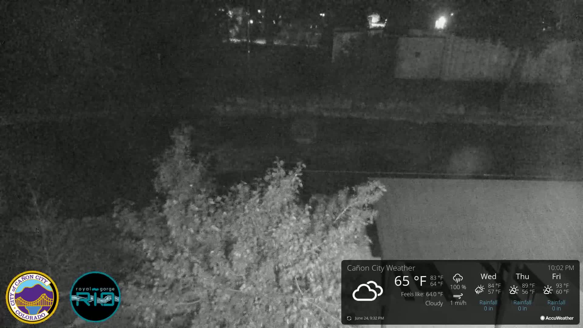 Canon City Arkansas River View Live Cam - Cañon City, Fremont, Colorado, USA