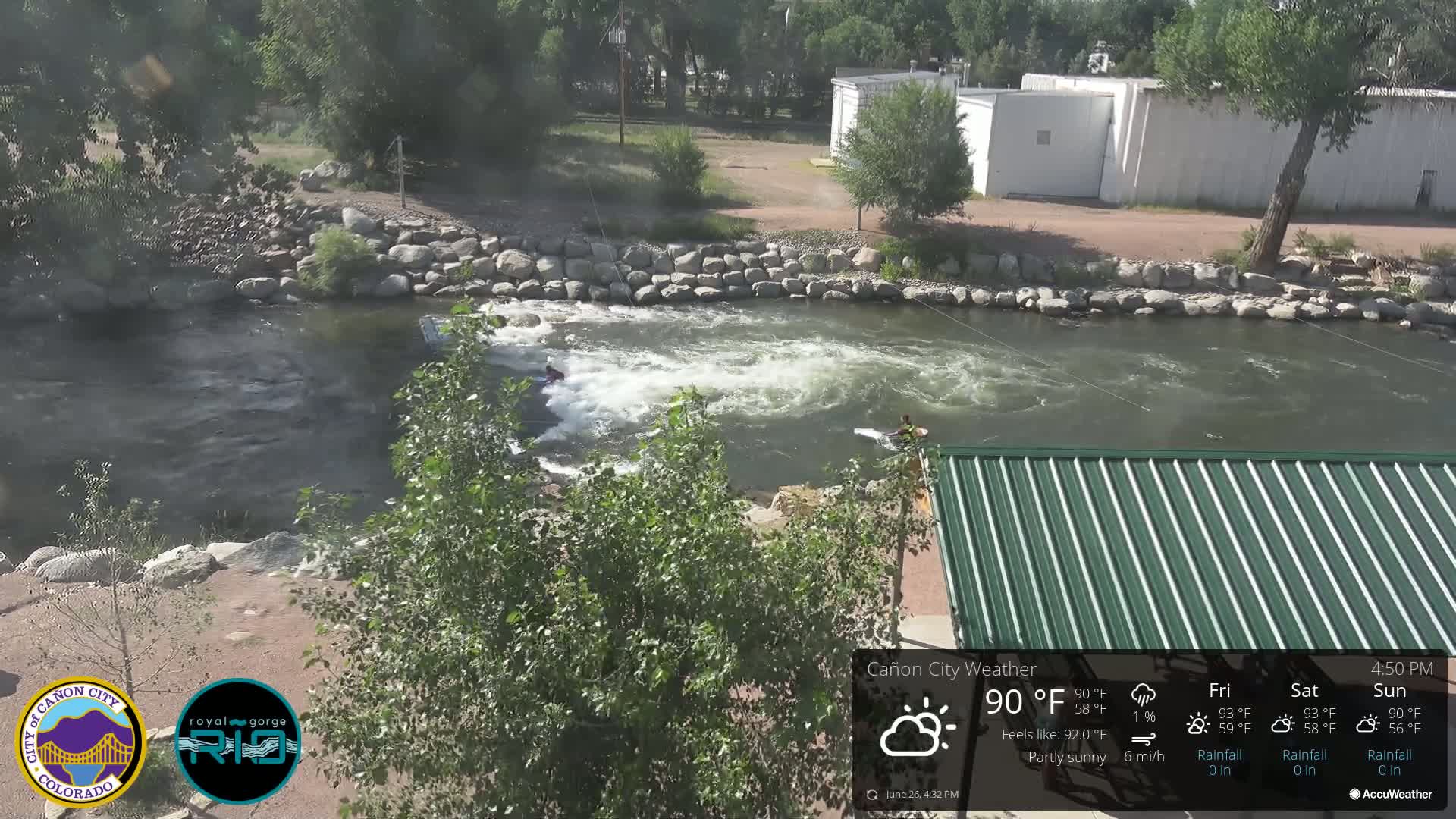 Canon City Arkansas River View Live Cam - Cañon City, Fremont, Colorado, USA