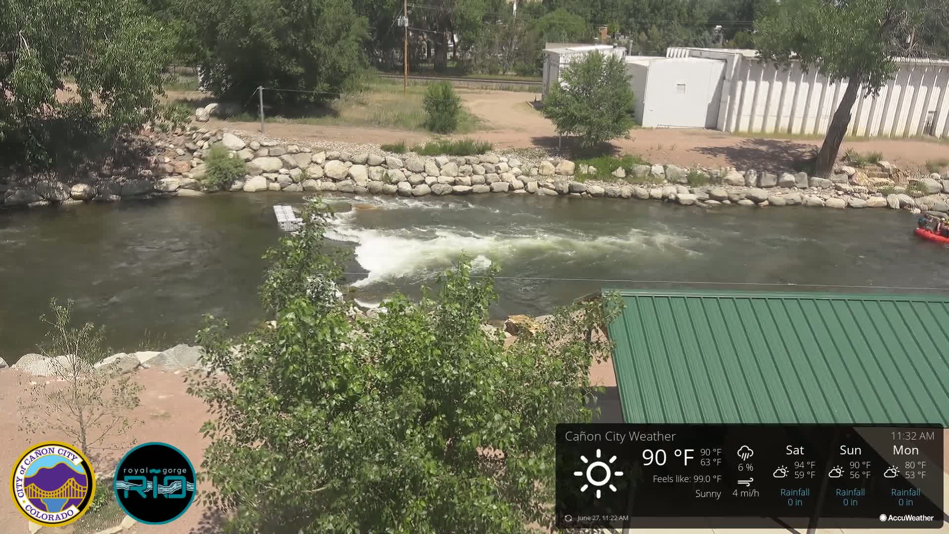 Canon City Arkansas River View Live Cam - Cañon City, Fremont, Colorado, USA