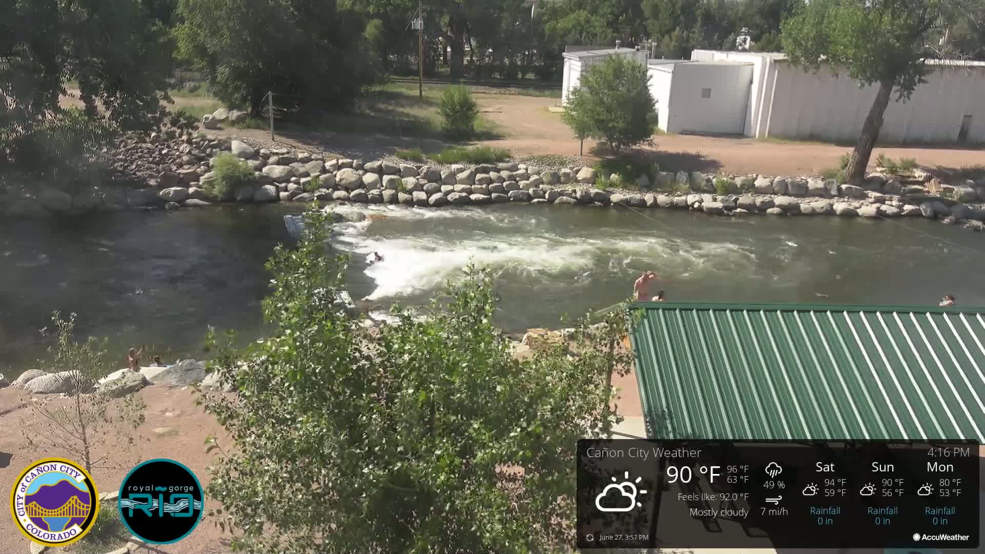 Canon City Arkansas River View Live Cam - Cañon City, Fremont, Colorado, USA
