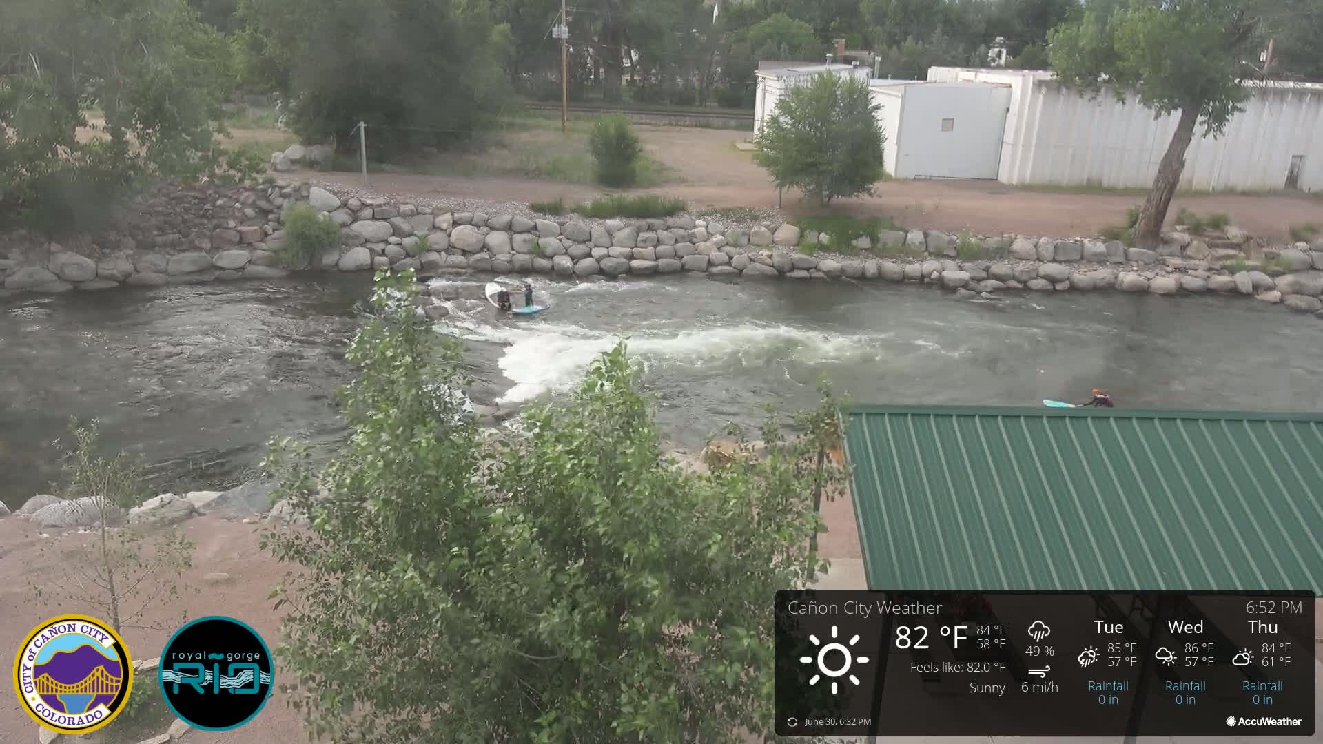 Canon City Arkansas River View Live Cam - Cañon City, Fremont, Colorado, USA