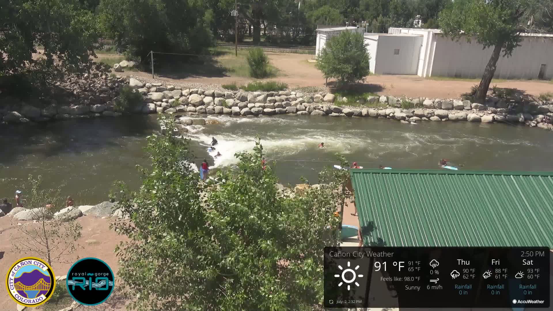 Canon City Arkansas River View Live Cam - Cañon City, Fremont, Colorado, USA