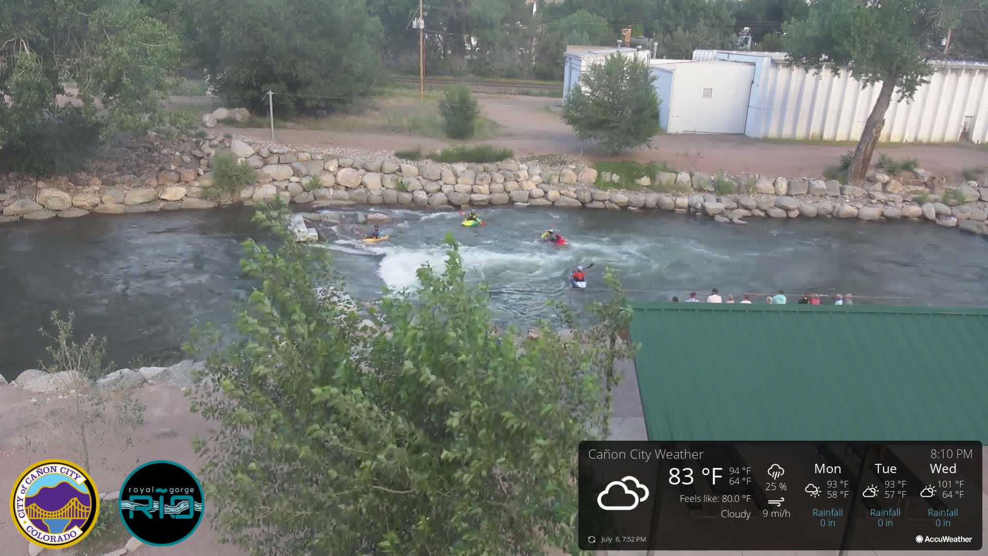 Canon City Arkansas River View Live Cam - Cañon City, Fremont, Colorado, USA