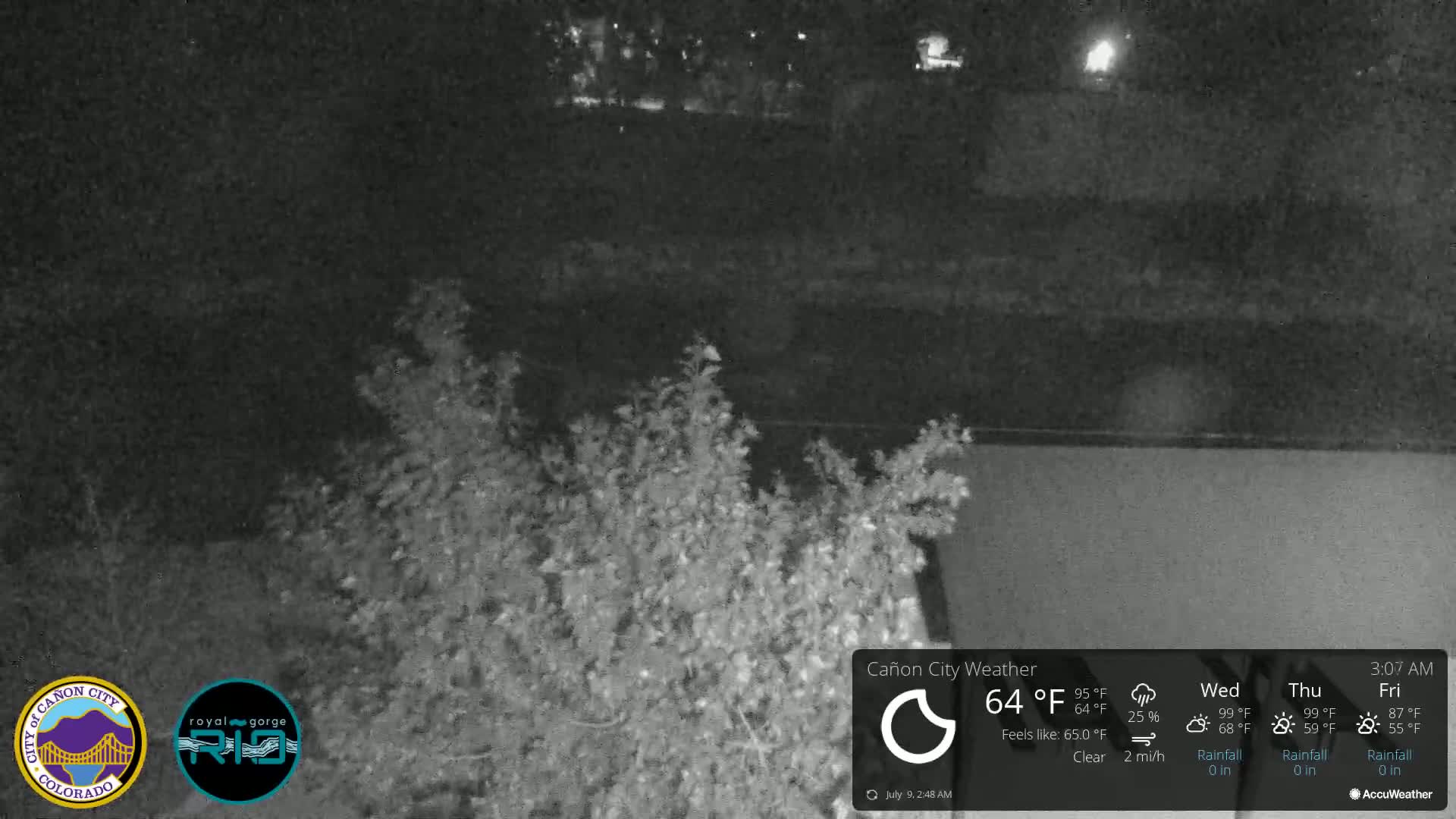 Canon City Arkansas River View Live Cam - Cañon City, Fremont, Colorado, USA