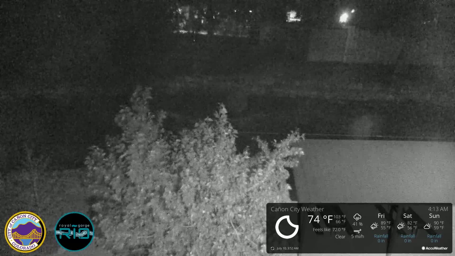 Canon City Arkansas River View Live Cam - Cañon City, Fremont, Colorado, USA