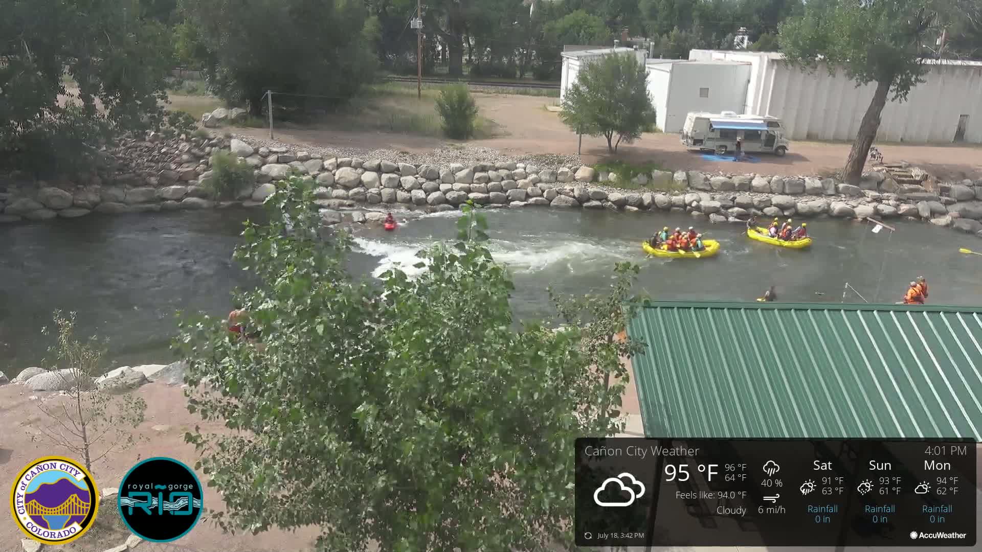 Canon City Arkansas River View Live Cam - Cañon City, Fremont, Colorado, USA