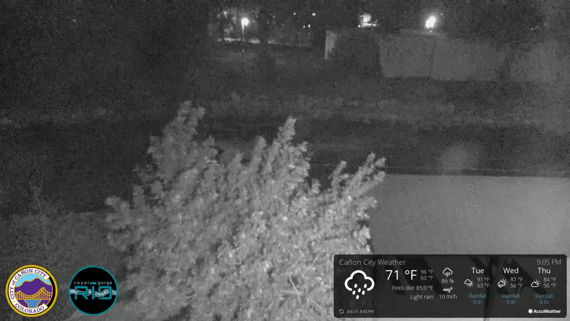 Canon City Arkansas River View Live Cam - Cañon City, Fremont, Colorado, USA