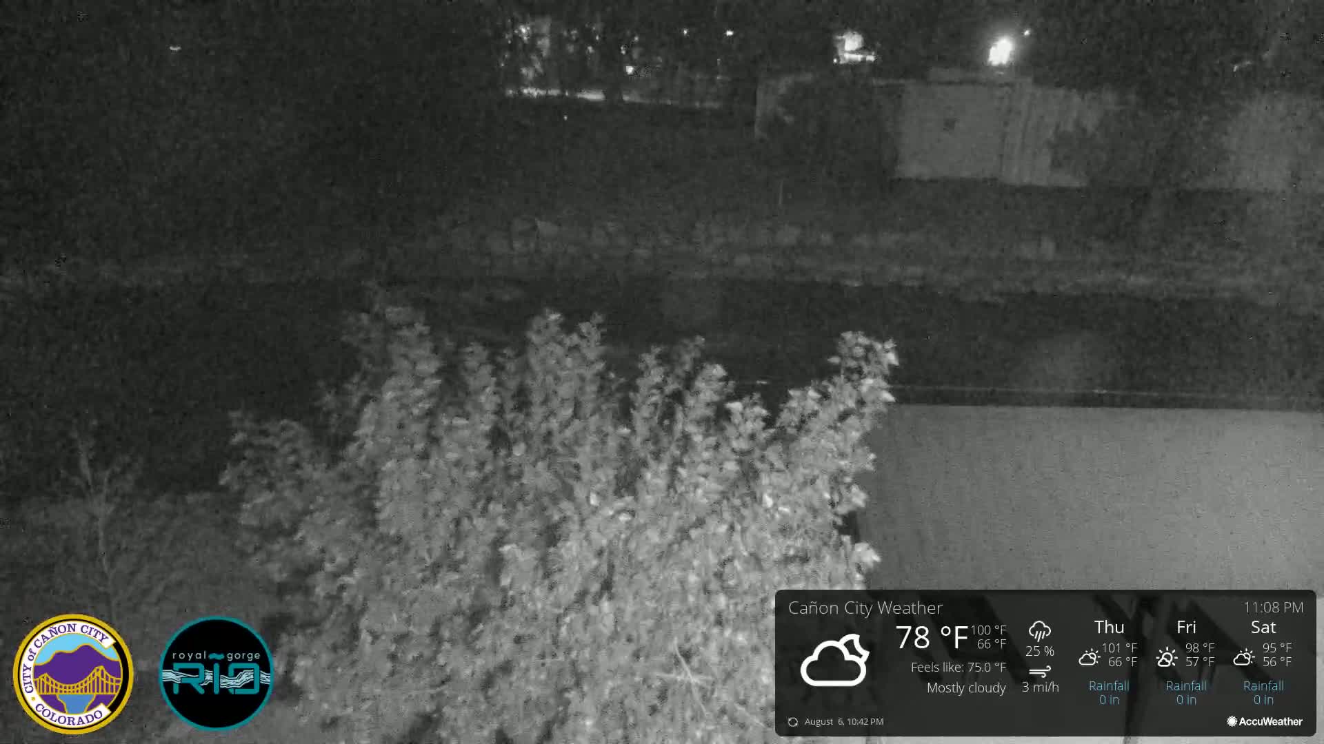 Canon City Arkansas River View Live Cam - Cañon City, Fremont, Colorado, USA