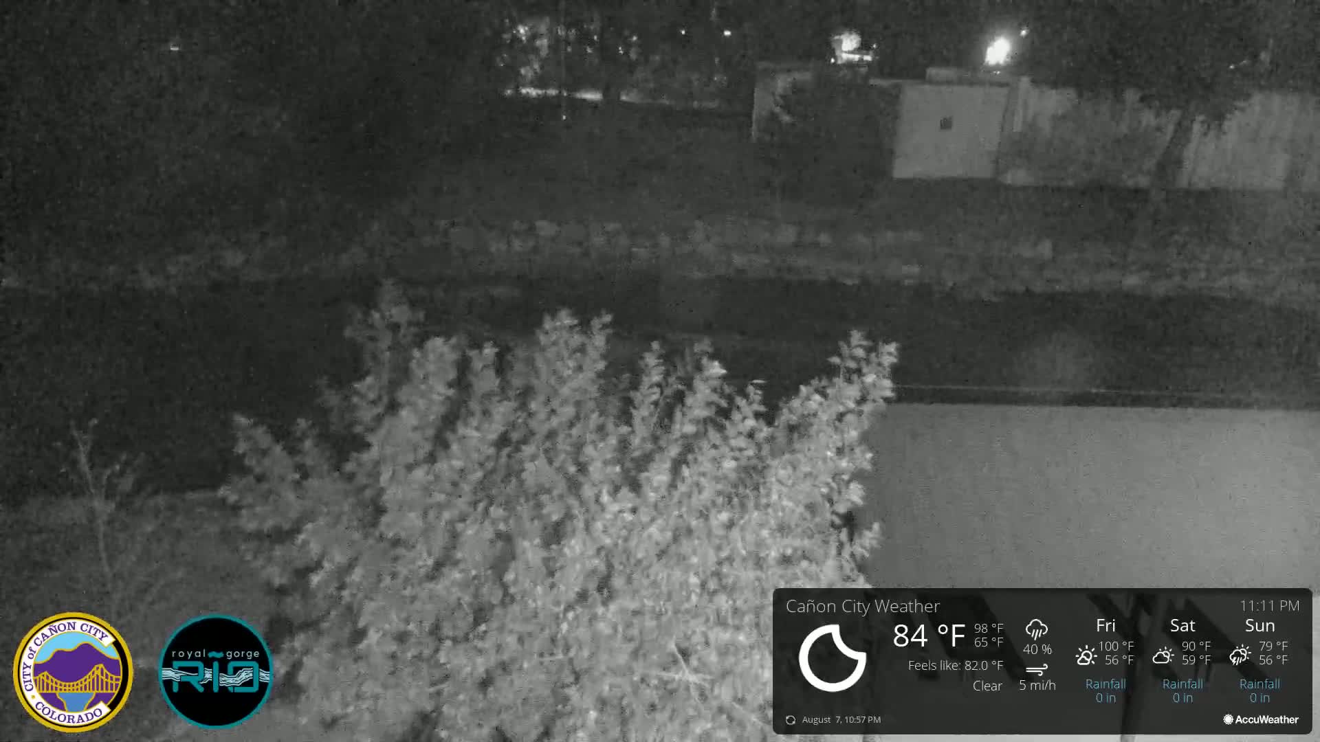 Canon City Arkansas River View Live Cam - Cañon City, Fremont, Colorado, USA