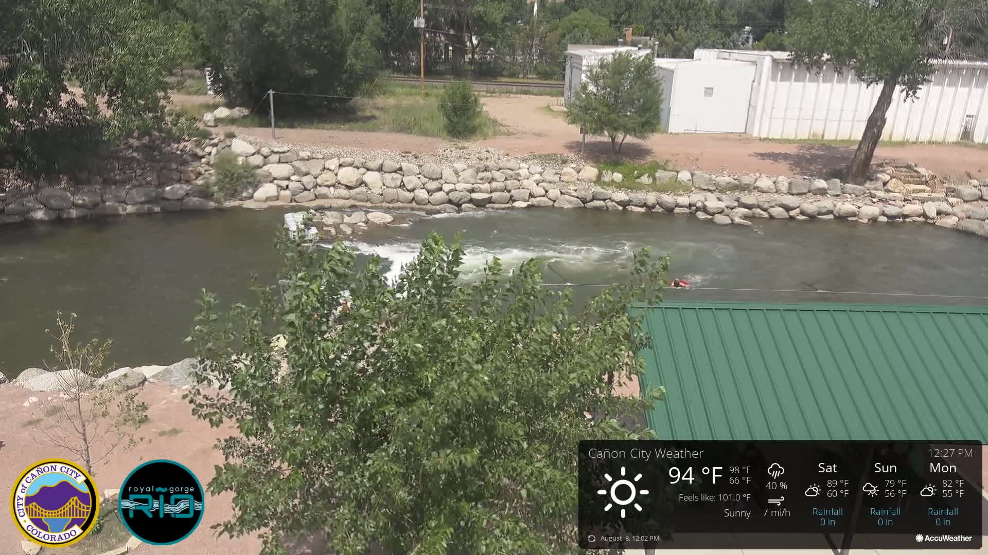 Canon City Arkansas River View Live Cam - Cañon City, Fremont, Colorado, USA