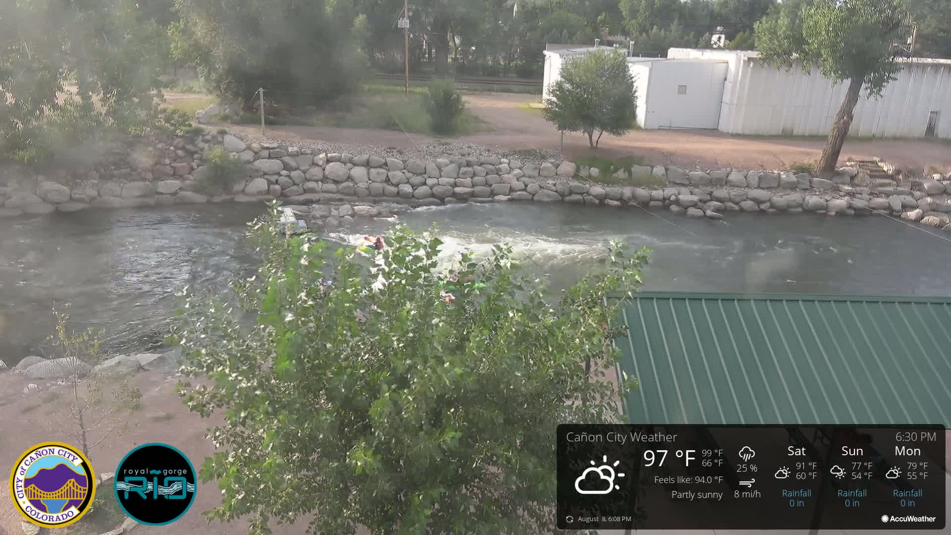 Canon City Arkansas River View Live Cam - Cañon City, Fremont, Colorado, USA