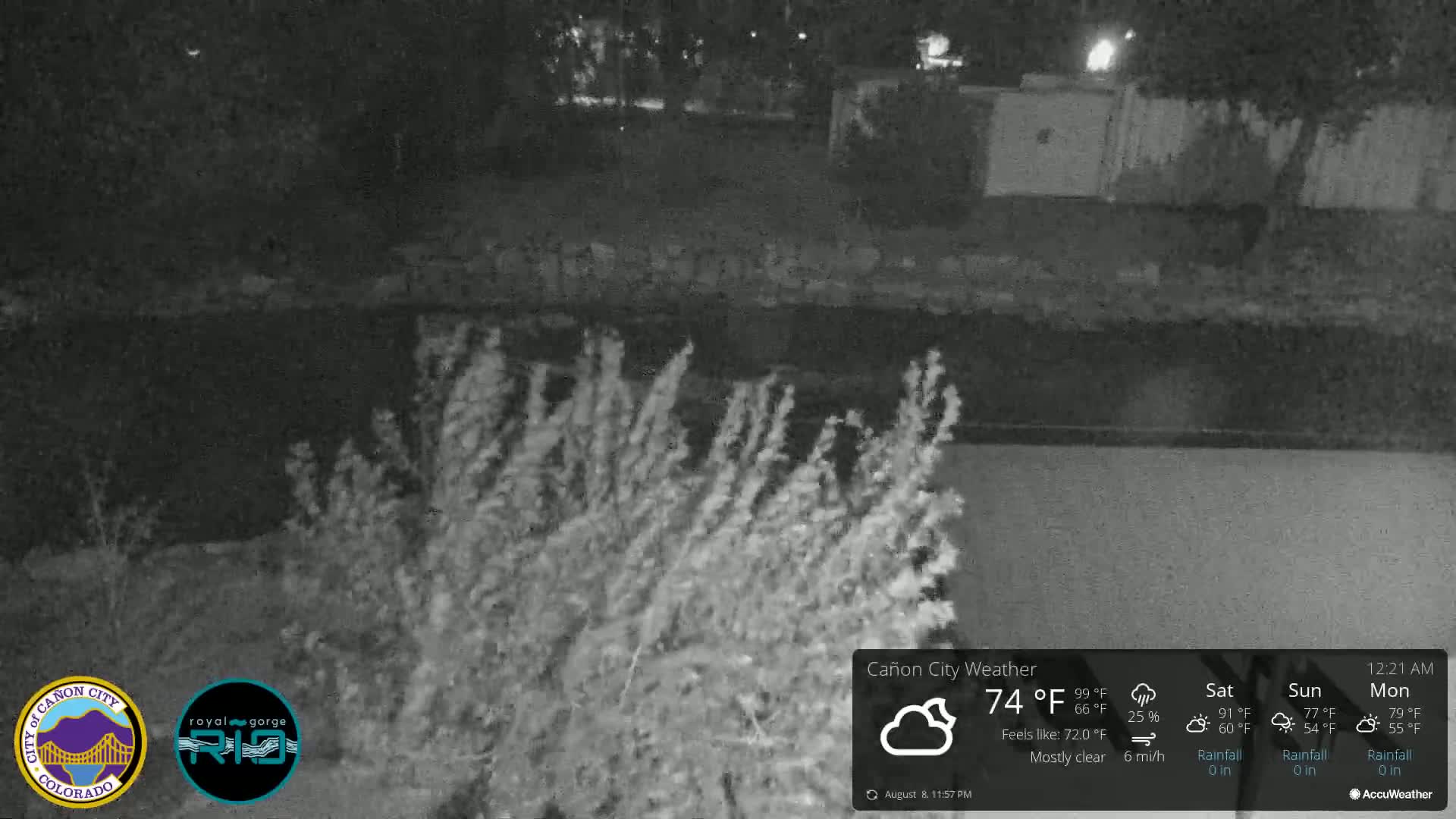 Canon City Arkansas River View Live Cam - Cañon City, Fremont, Colorado, USA