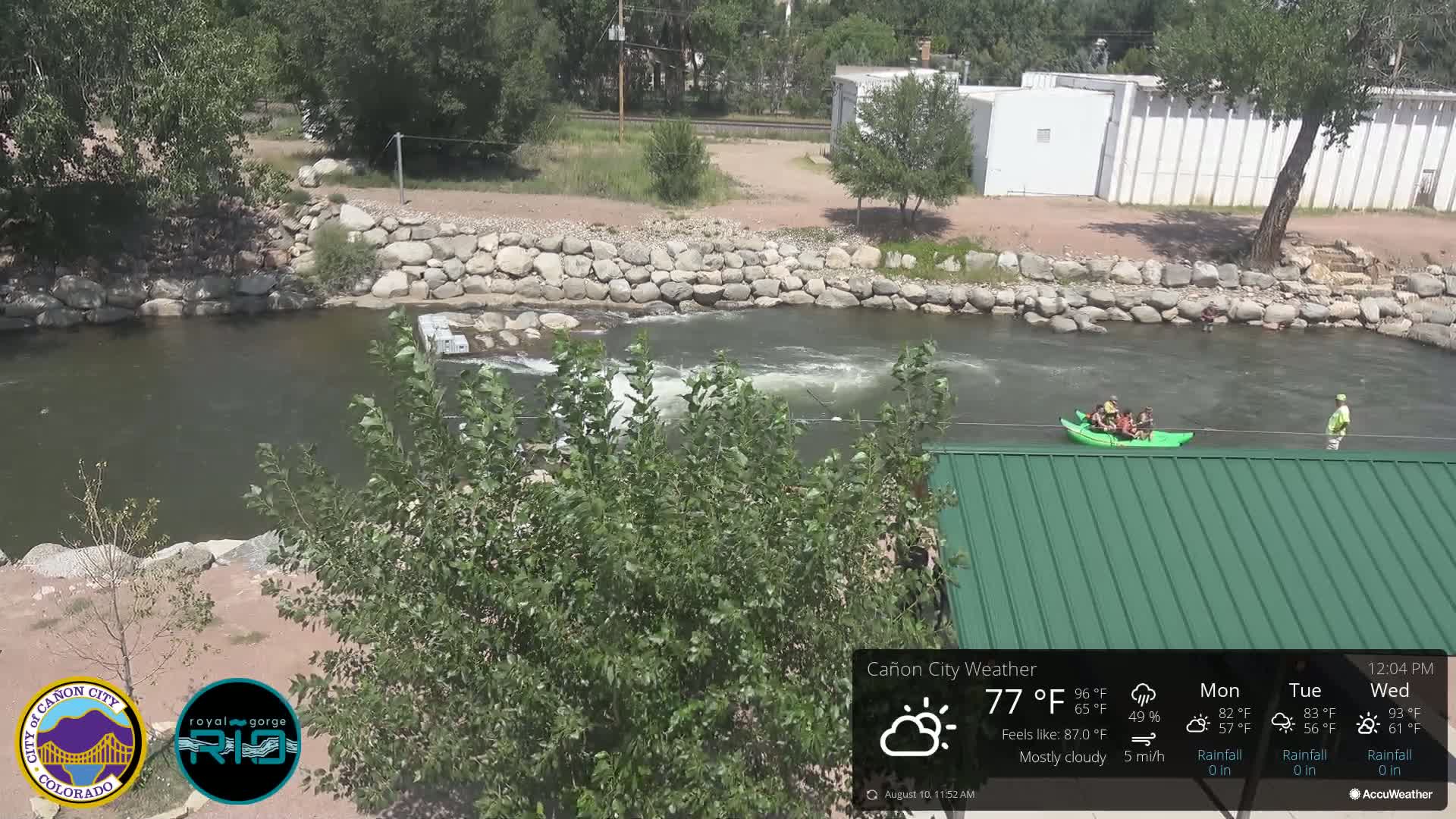 Canon City Arkansas River View Live Cam - Cañon City, Fremont, Colorado, USA