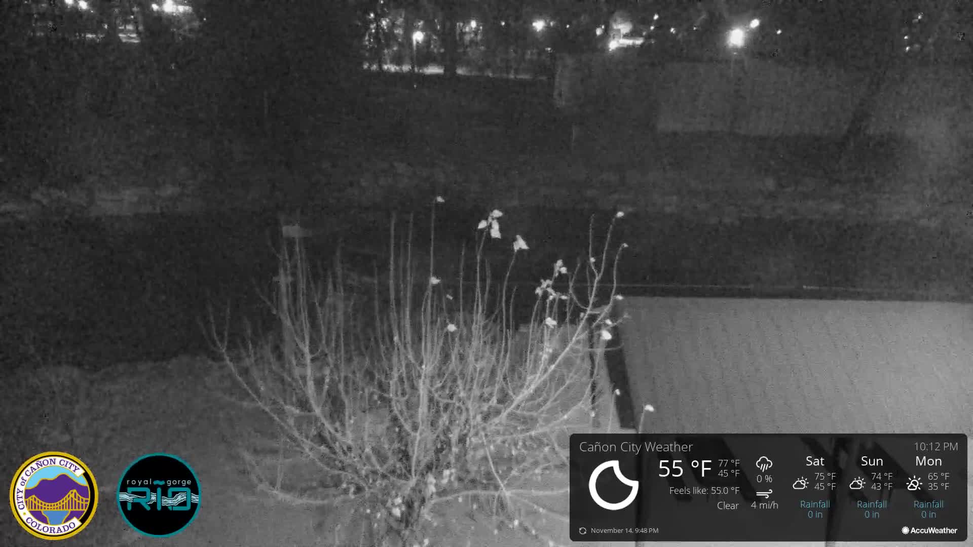 Canon City Arkansas River View Live Cam - Cañon City, Fremont, Colorado, USA