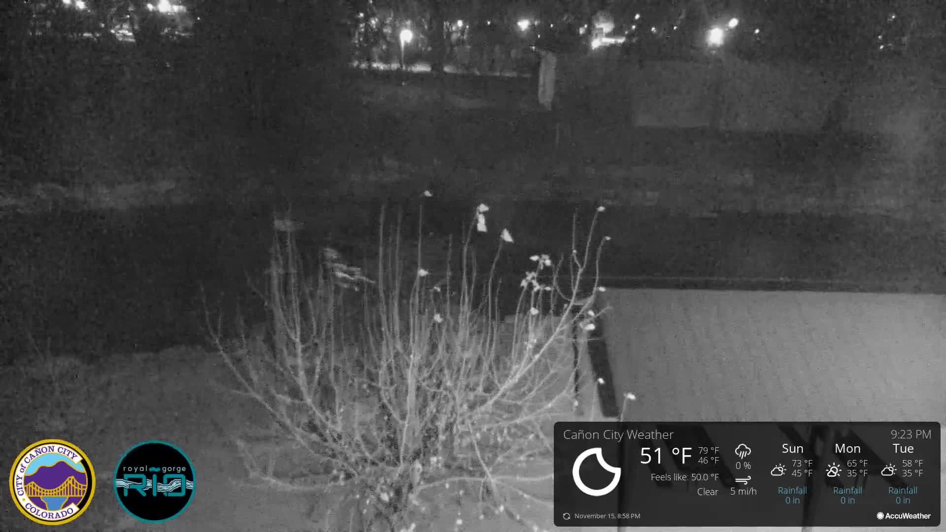 Canon City Arkansas River View Live Cam - Cañon City, Fremont, Colorado, USA