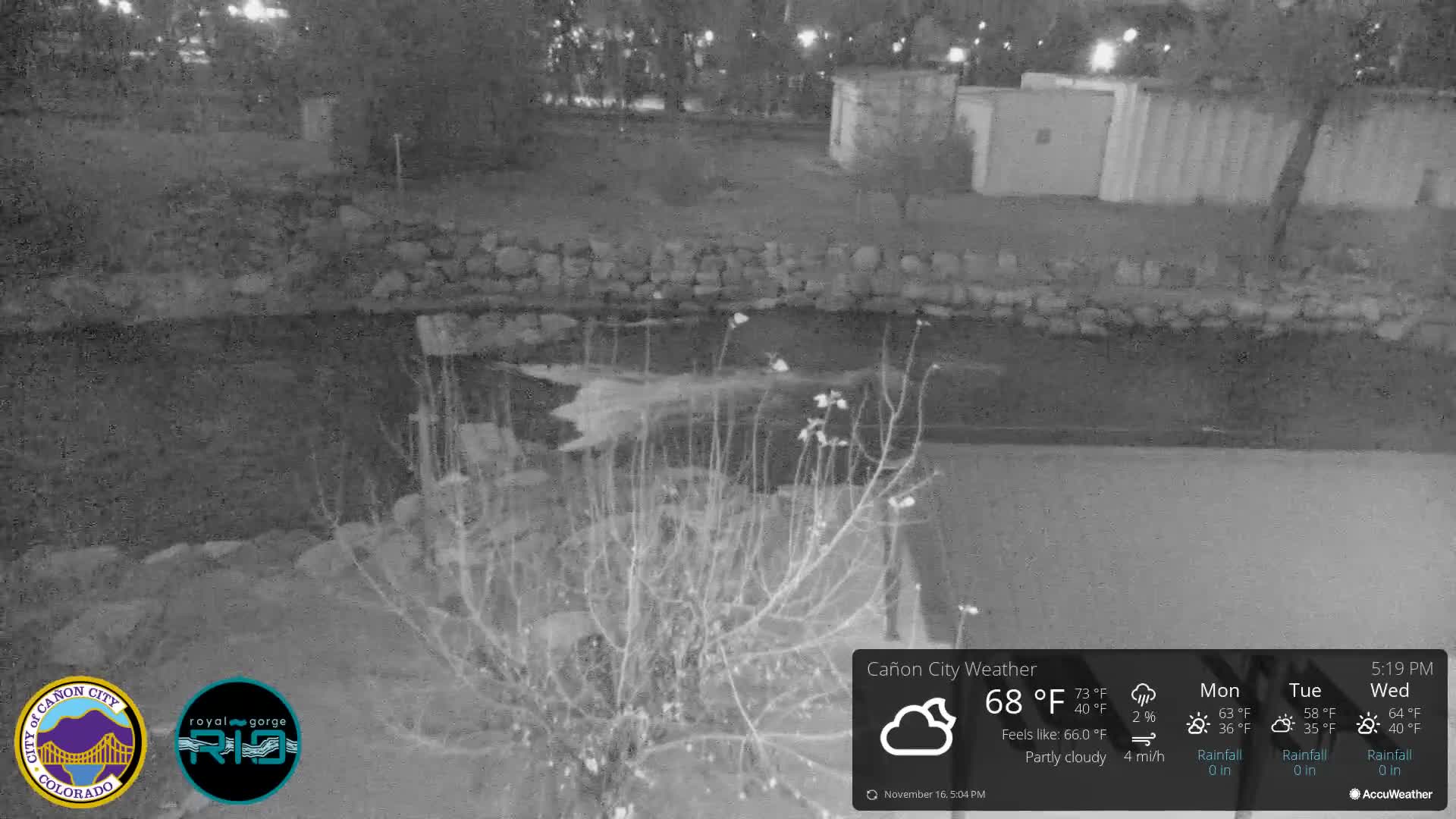 Canon City Arkansas River View Live Cam - Cañon City, Fremont, Colorado, USA