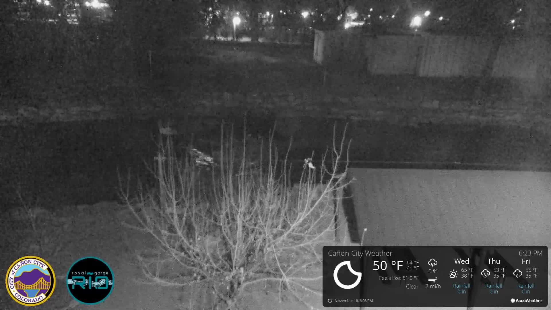 Canon City Arkansas River View Live Cam - Cañon City, Fremont, Colorado, USA